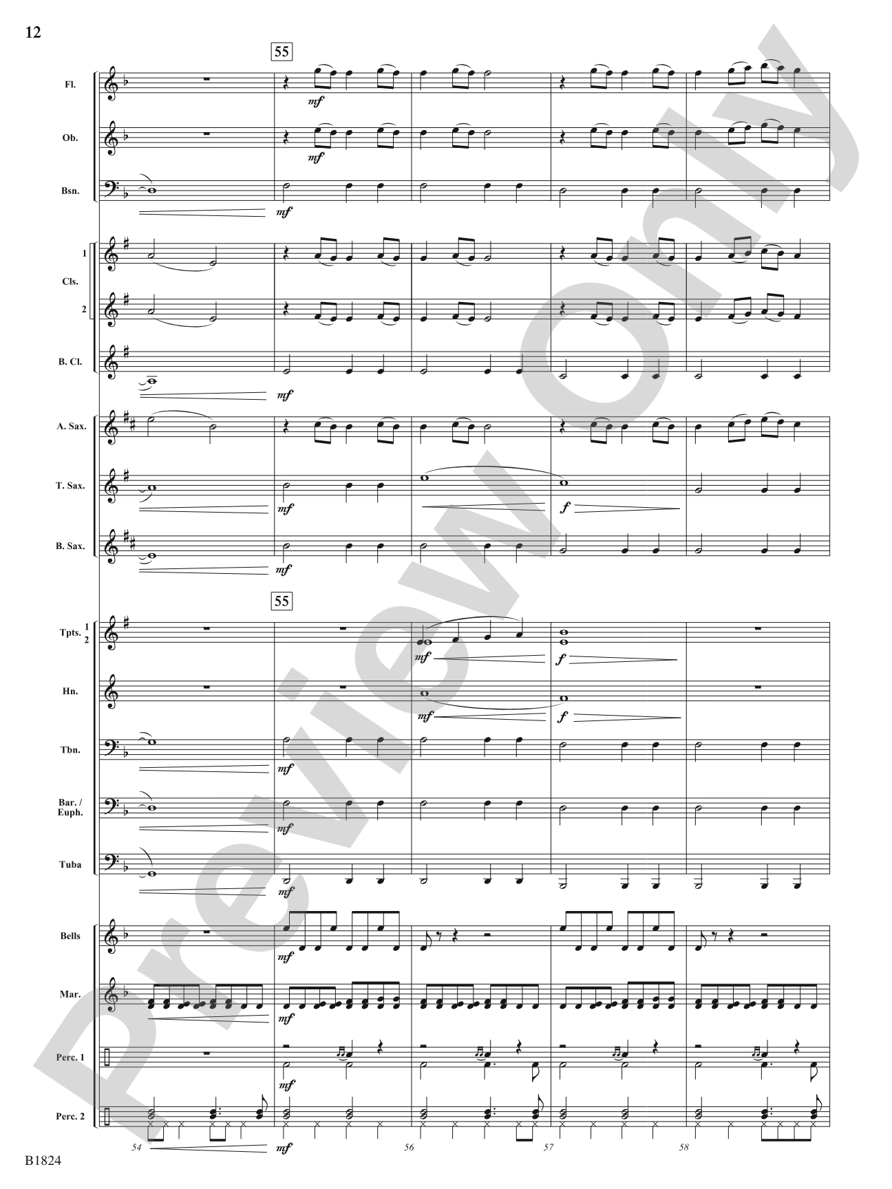 Critical Call: Concert Band Conductor Score & Parts