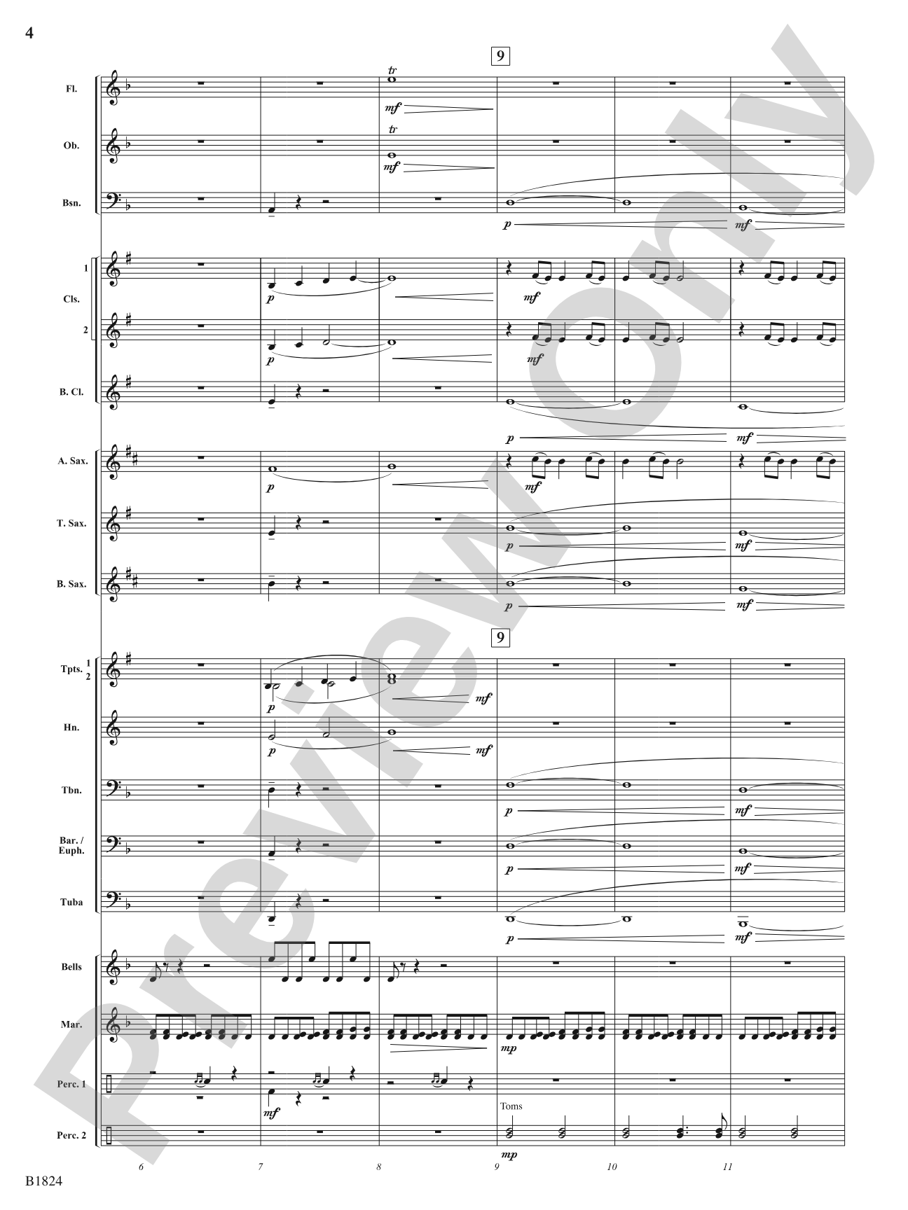 Critical Call: Concert Band Conductor Score & Parts