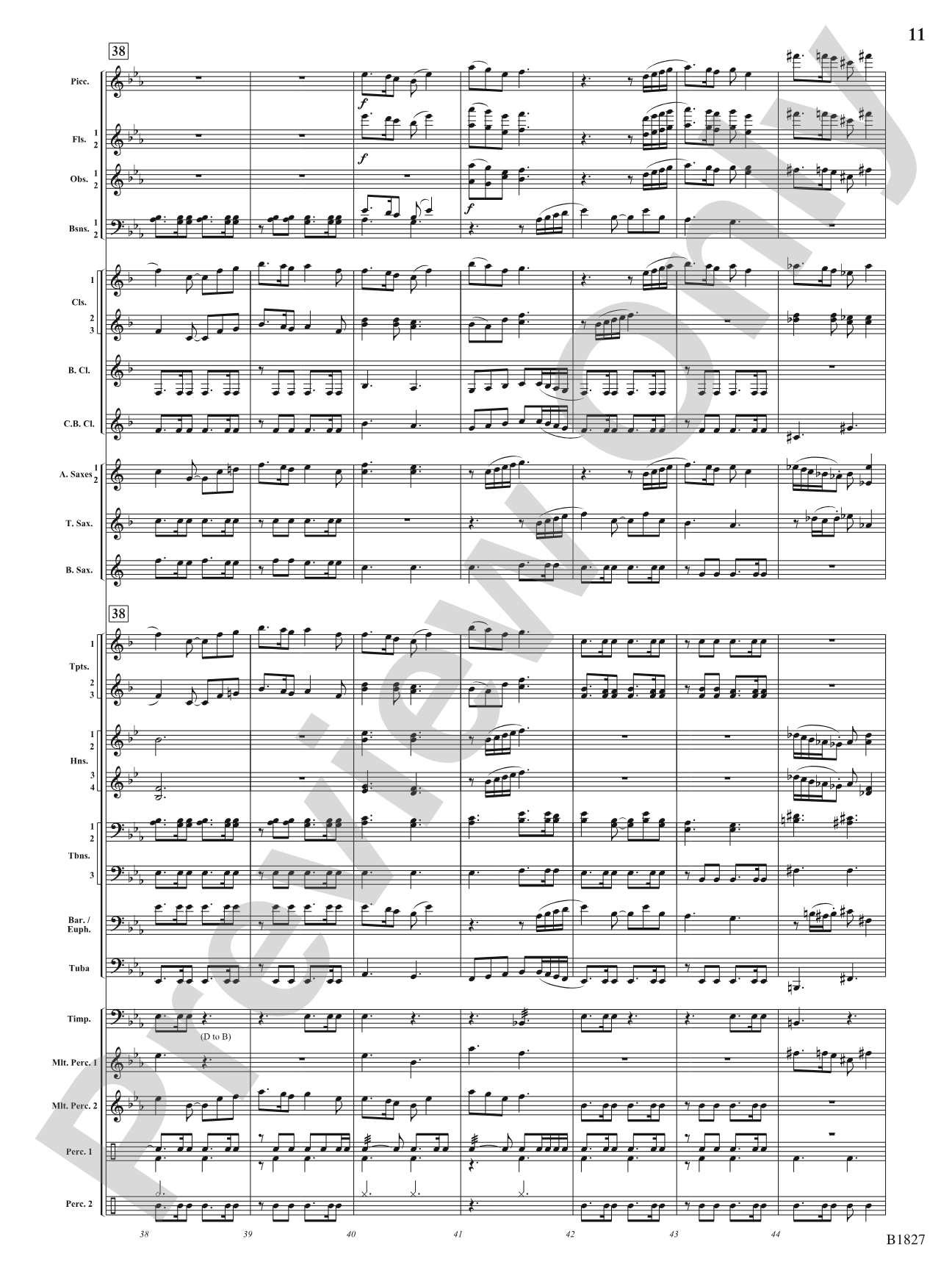 Pride of the Clipper: Concert Band Conductor Score & Parts