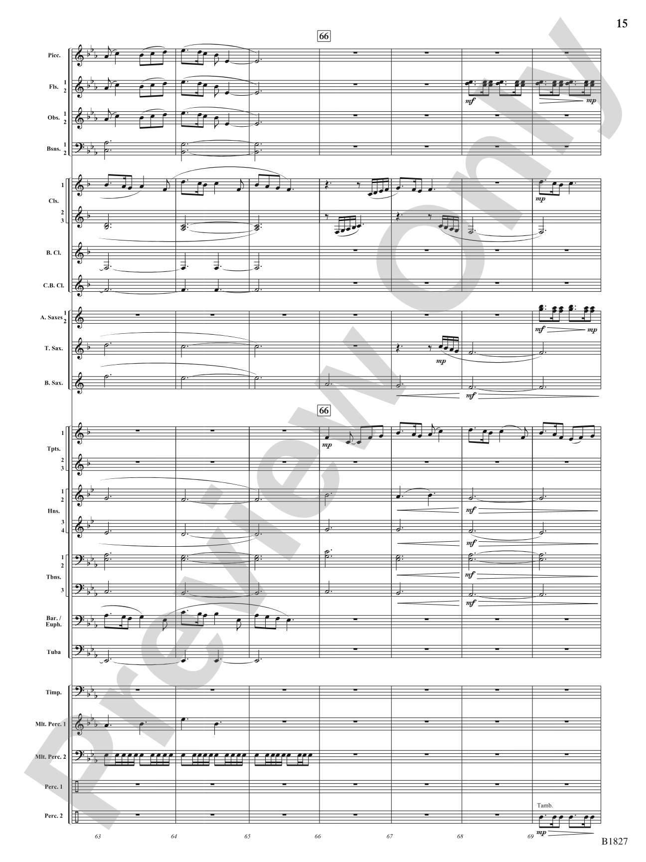 Pride of the Clipper: Concert Band Conductor Score & Parts