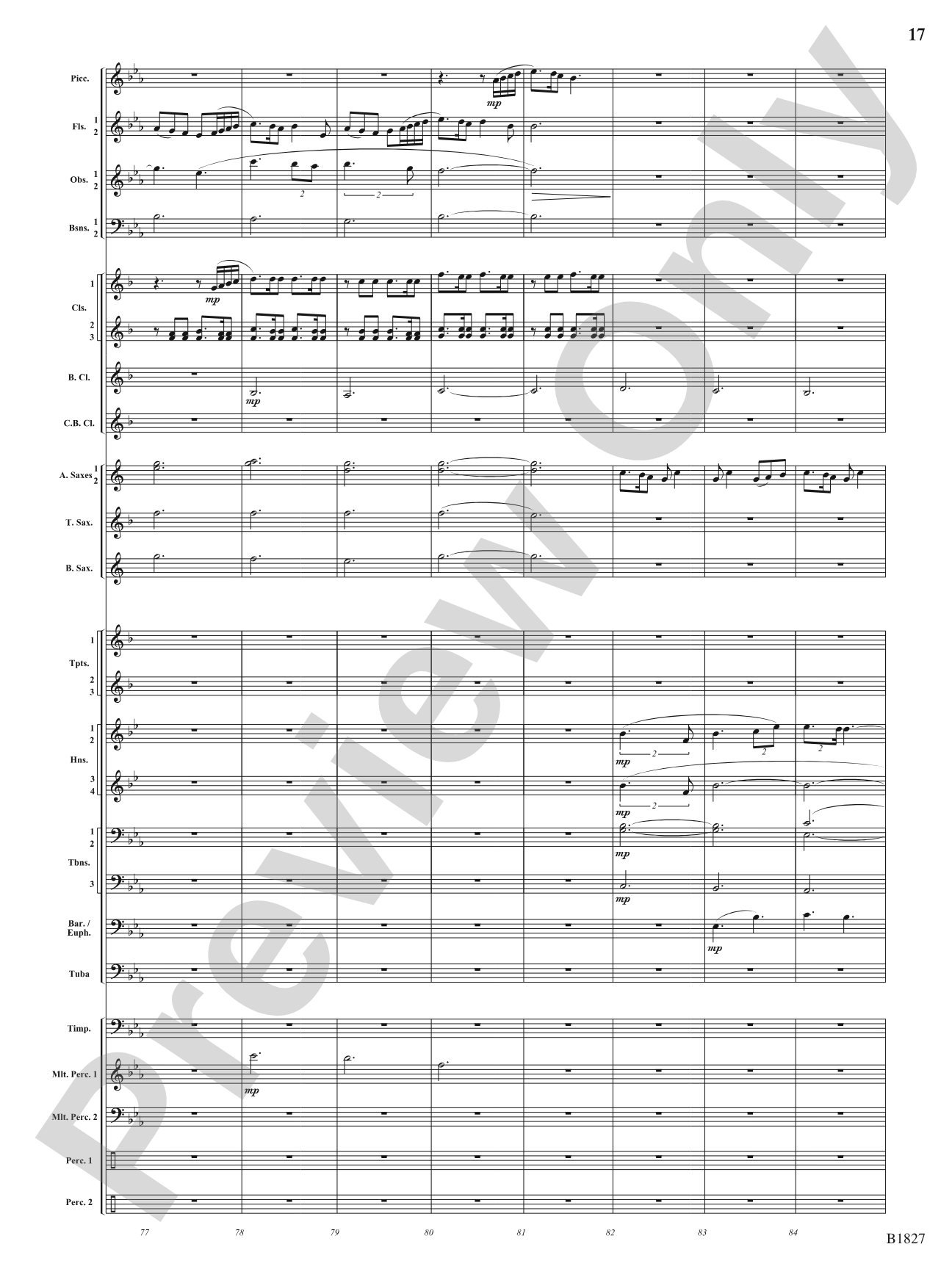 Pride of the Clipper: Concert Band Conductor Score & Parts