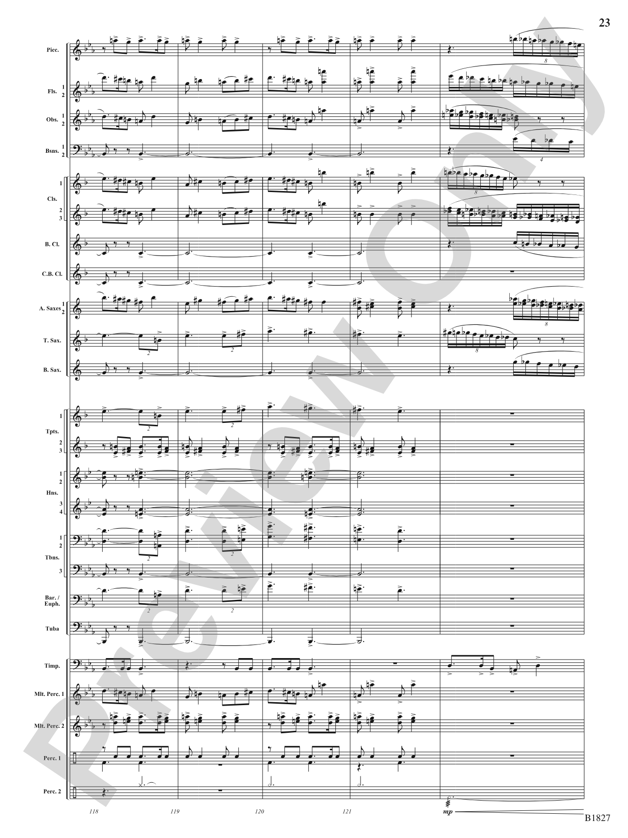 Pride of the Clipper: Concert Band Conductor Score & Parts