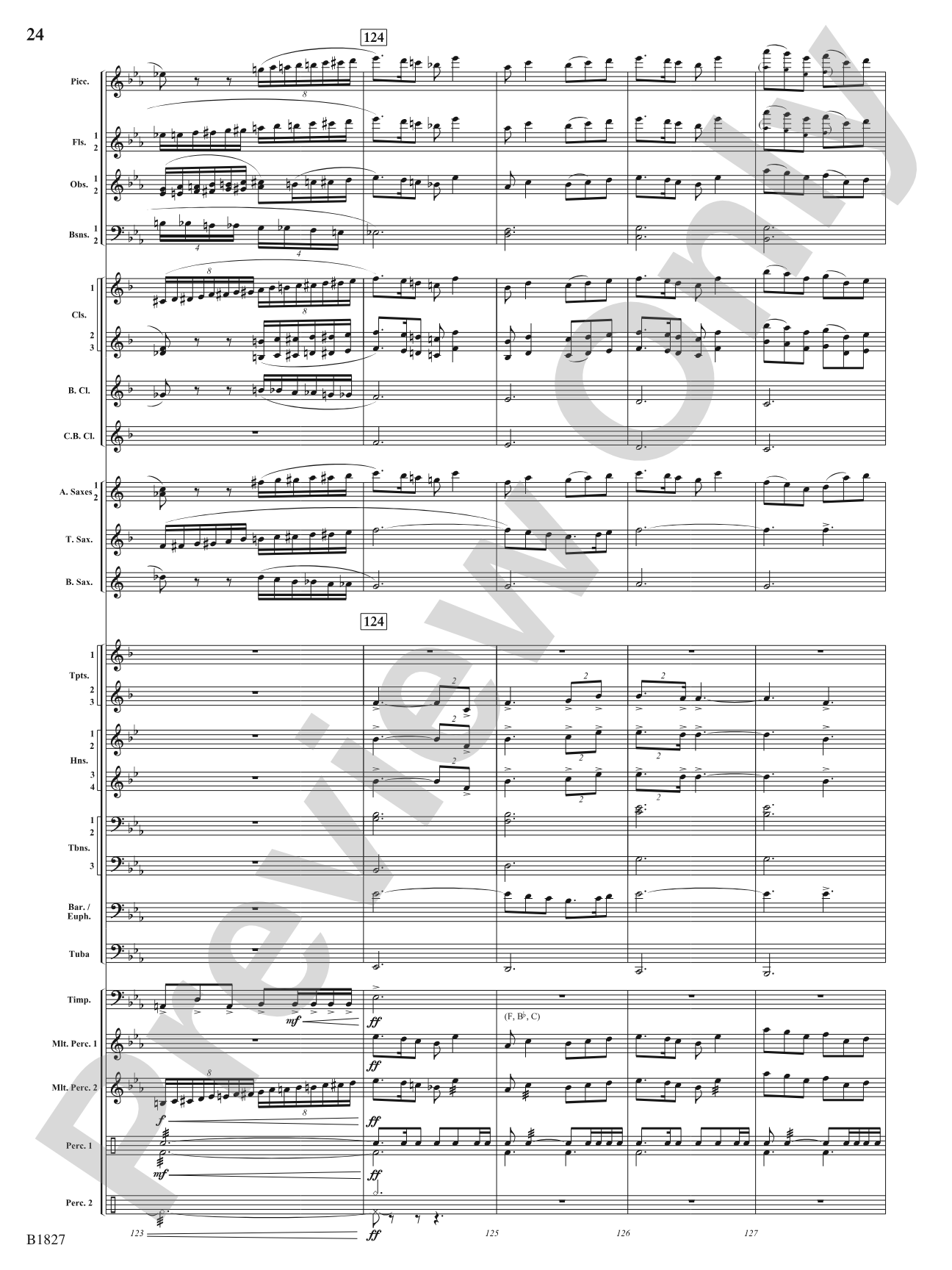 Pride of the Clipper: Concert Band Conductor Score & Parts