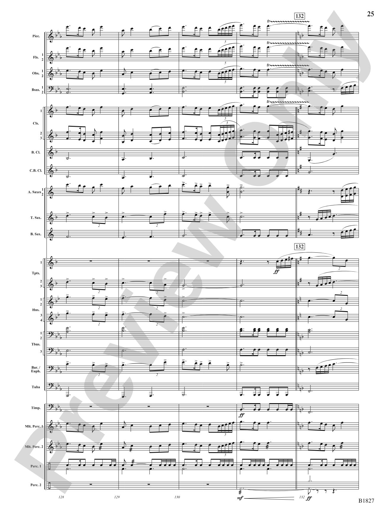 Pride of the Clipper: Concert Band Conductor Score & Parts