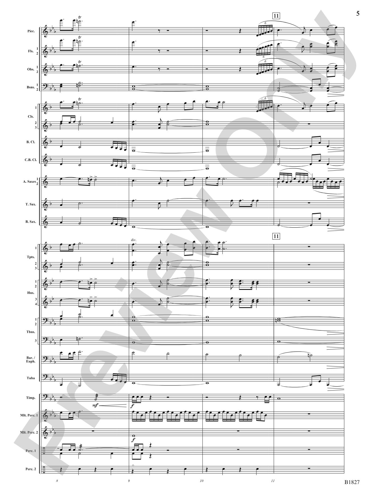 Pride of the Clipper: Concert Band Conductor Score & Parts