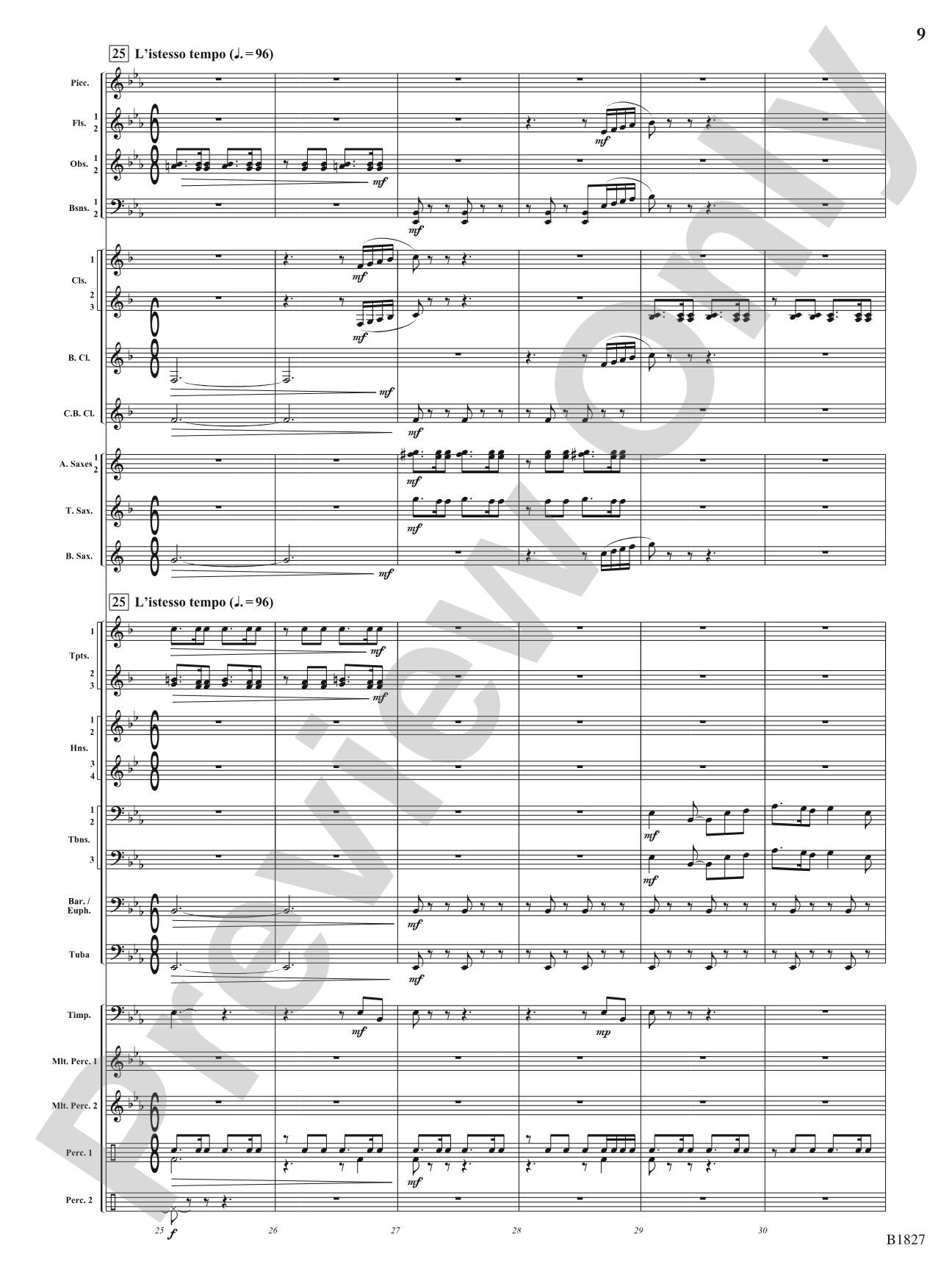 Pride of the Clipper: Concert Band Conductor Score & Parts