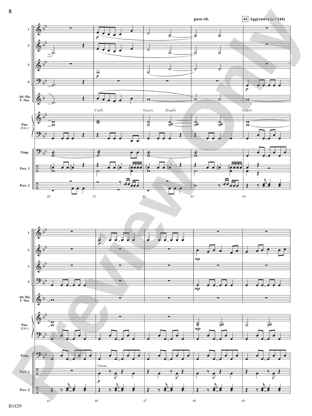 Moscow, 1941: Flexible Band/String Ensemble Score & Parts