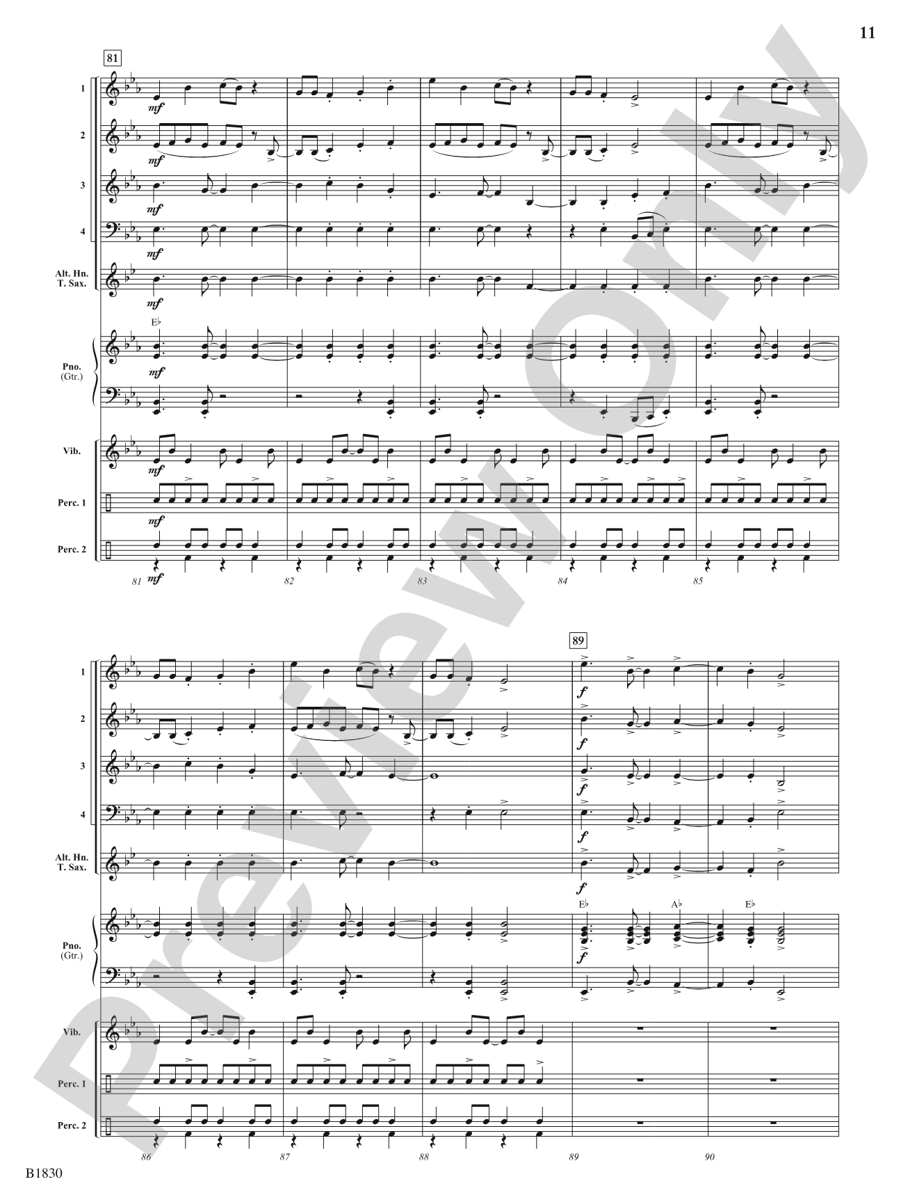 Blue Ridge Reel: Flexible Band/String Ensemble Score & Parts