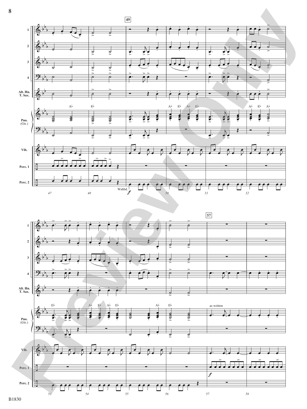 Blue Ridge Reel: Flexible Band/String Ensemble Score & Parts
