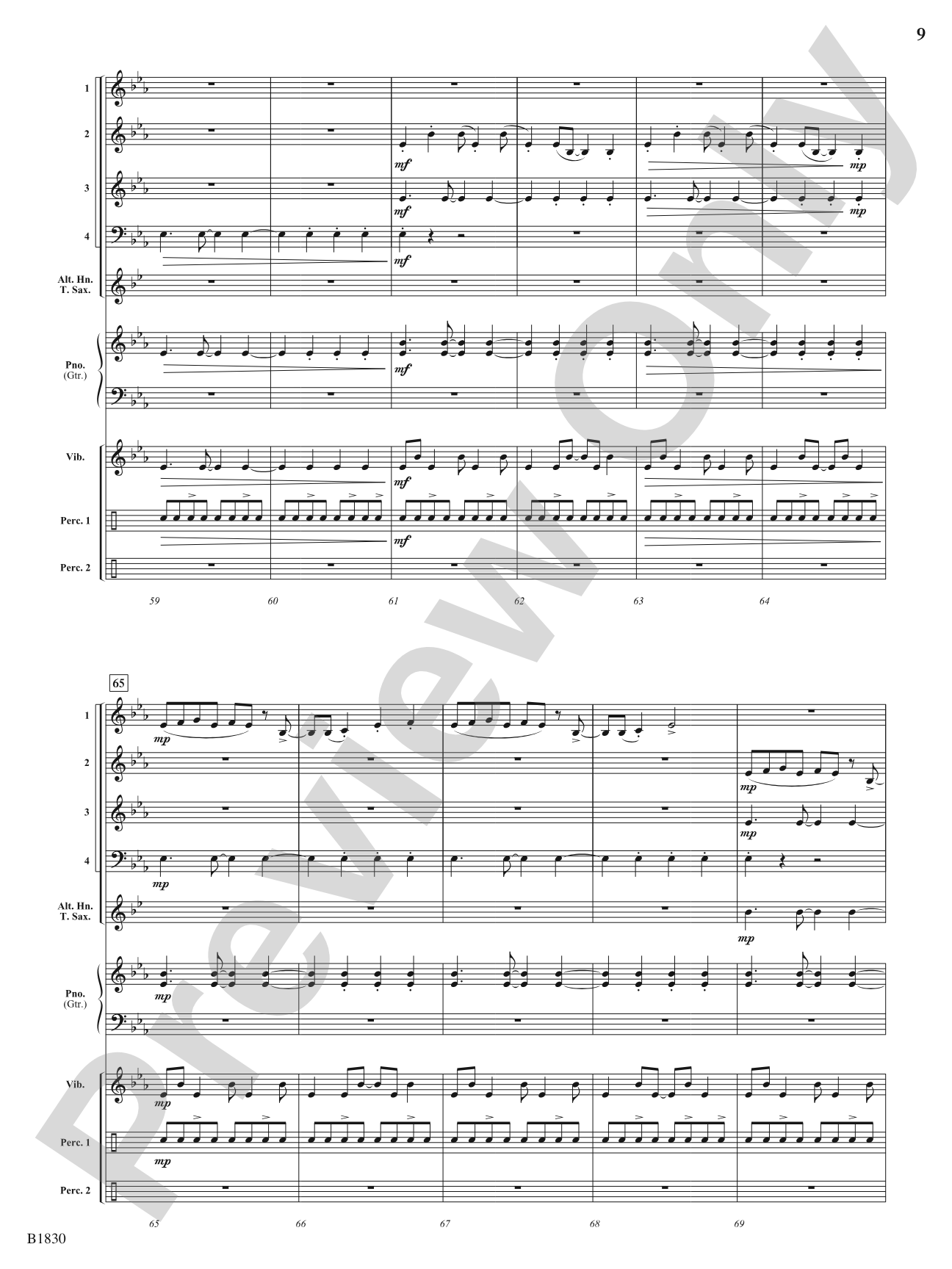 Blue Ridge Reel: Flexible Band/String Ensemble Score & Parts