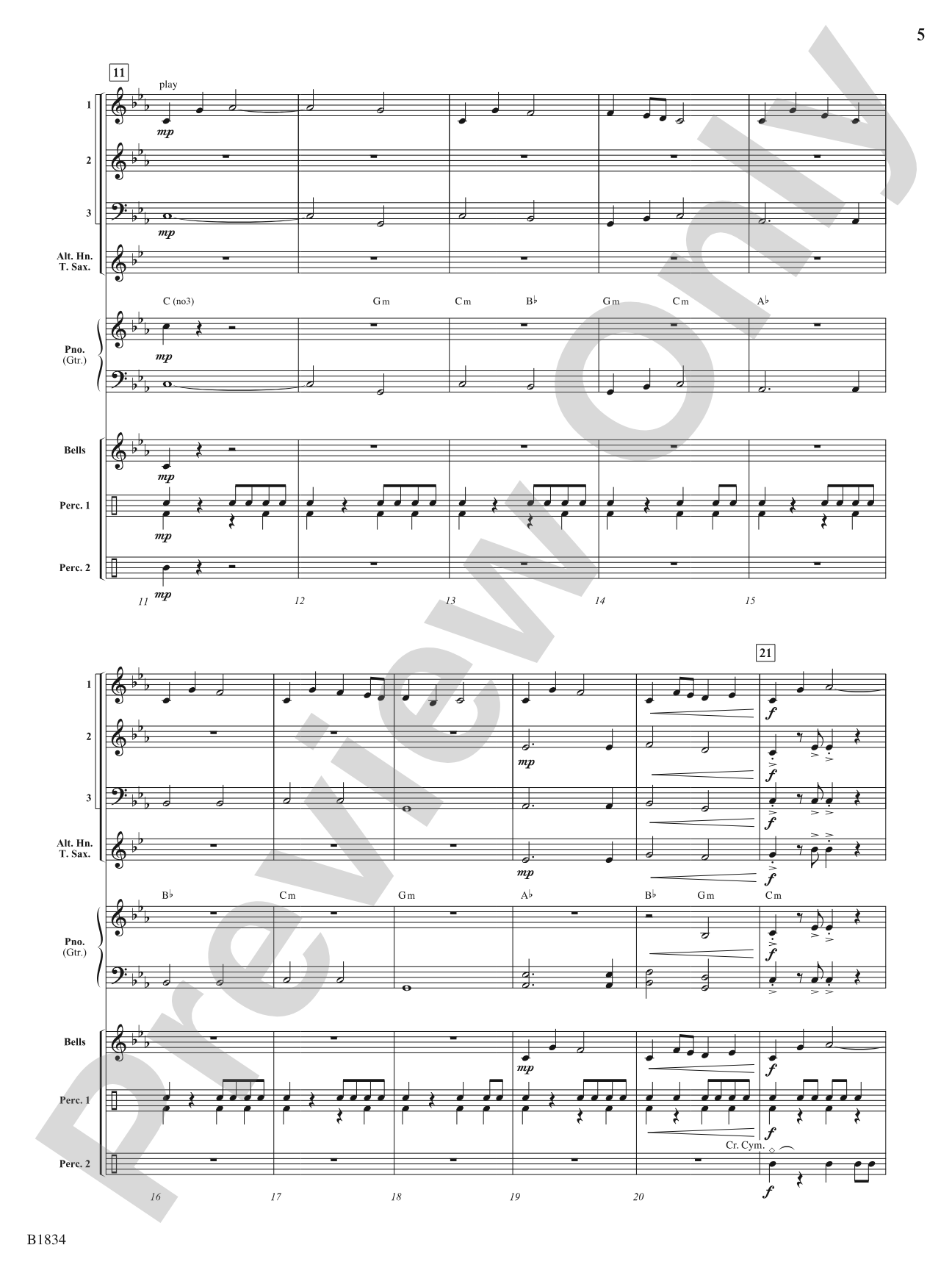 Champions Rising: Flexible Band/String Ensemble Score & Parts