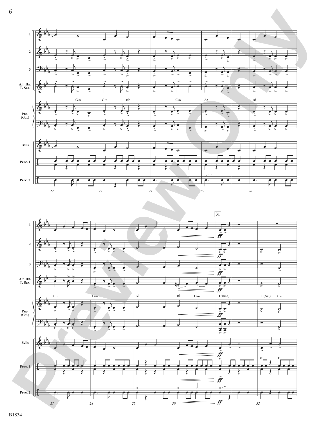 Champions Rising: Flexible Band/String Ensemble Score & Parts