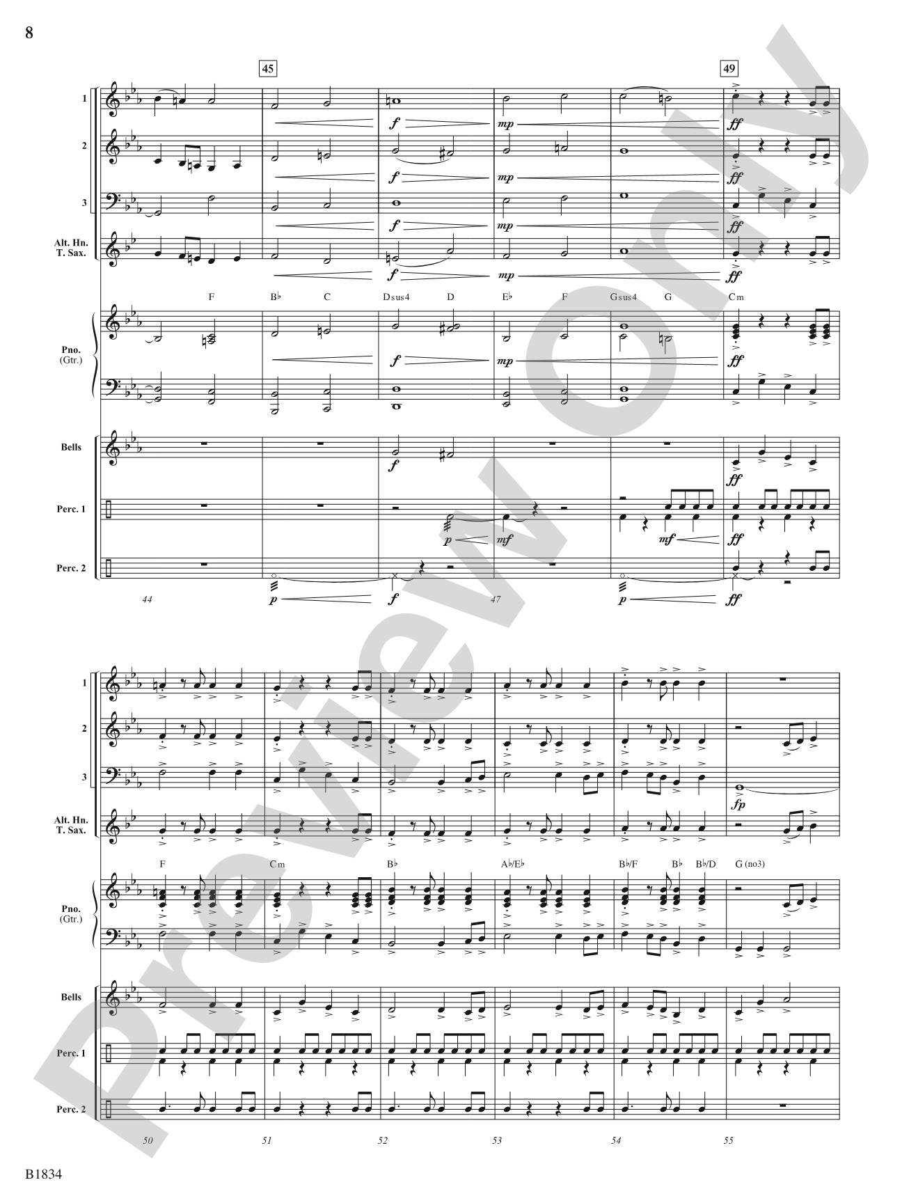 Champions Rising: Flexible Band/String Ensemble Score & Parts