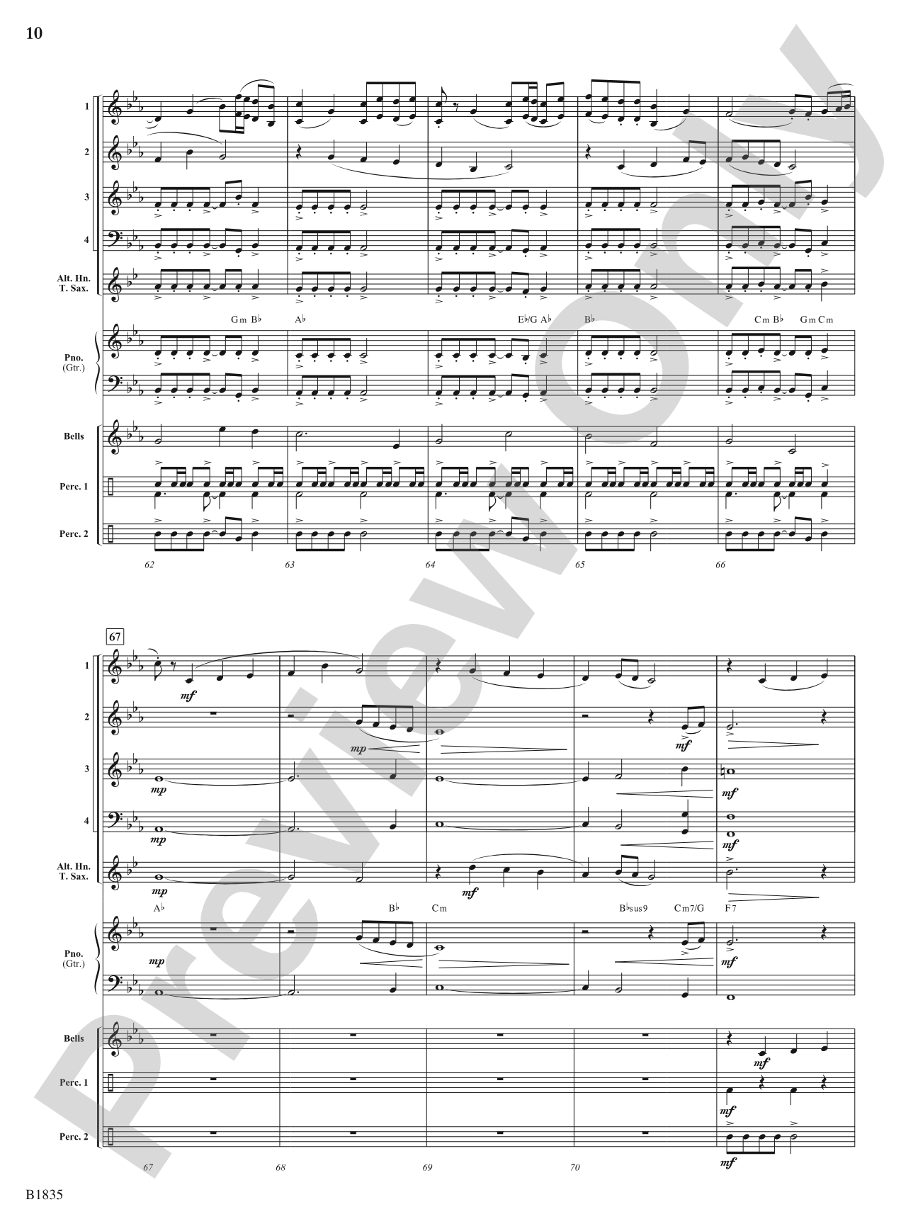 Energy!: Flexible Band/String Ensemble Score & Parts