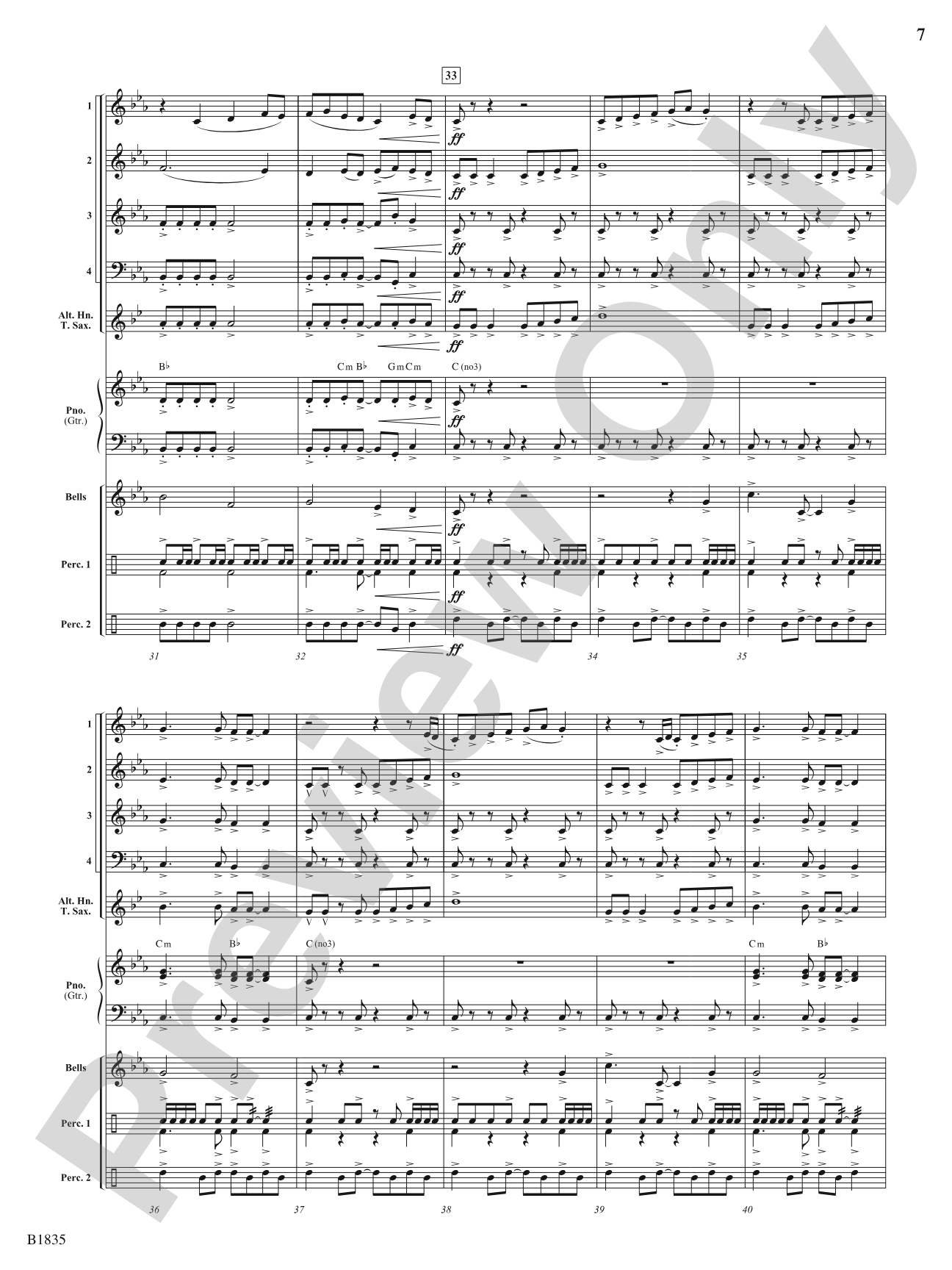 Energy!: Flexible Band/String Ensemble Score & Parts