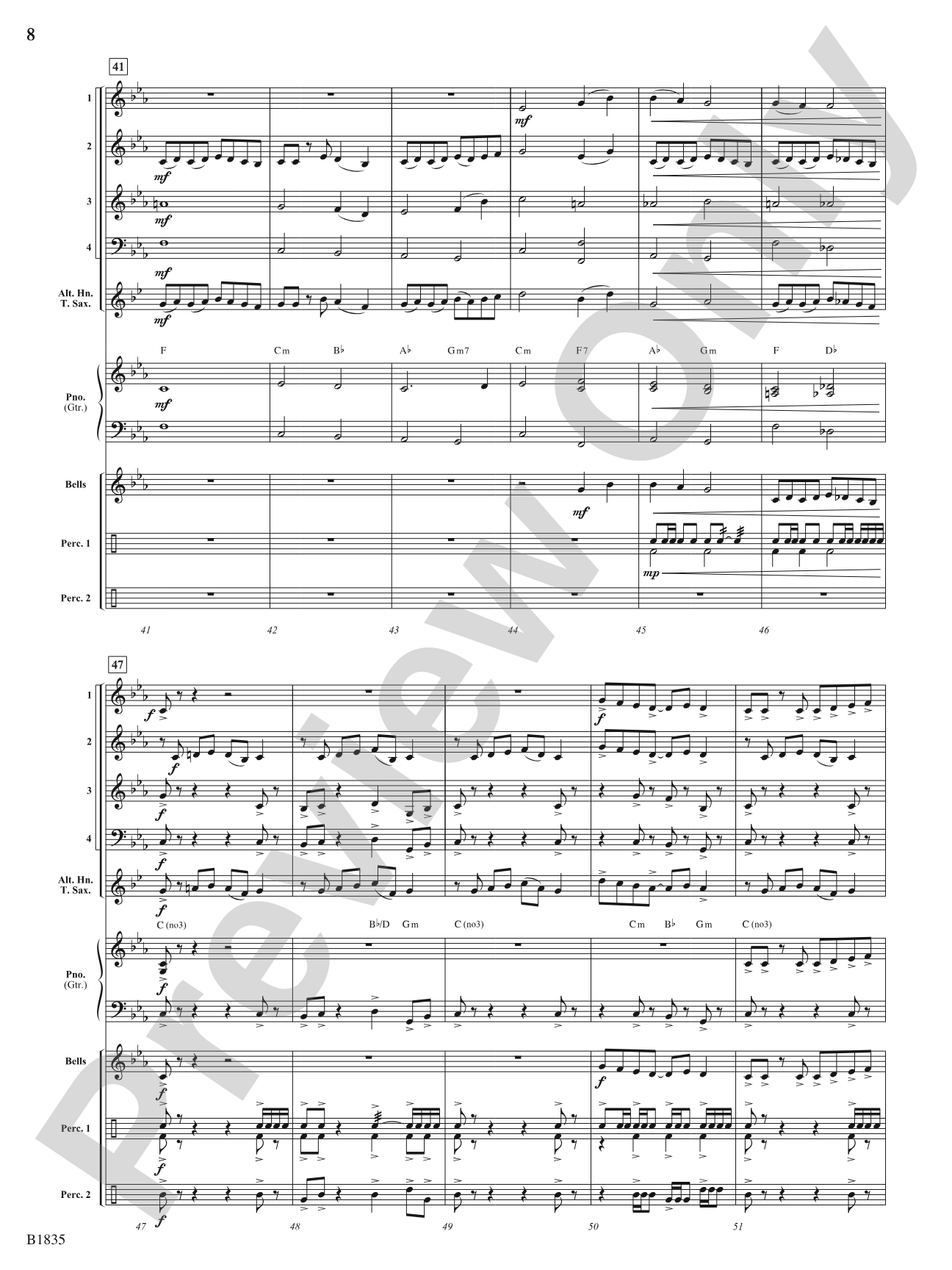 Energy!: Flexible Band/String Ensemble Score & Parts