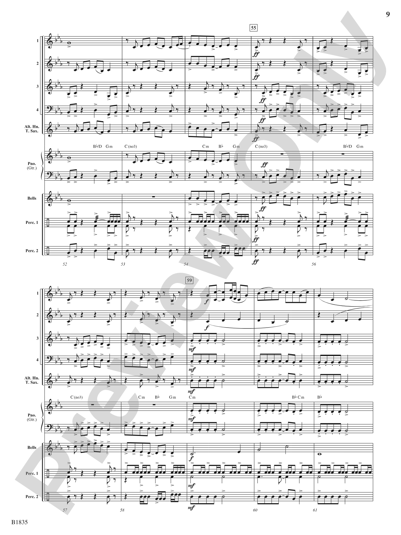 Energy!: Flexible Band/String Ensemble Score & Parts
