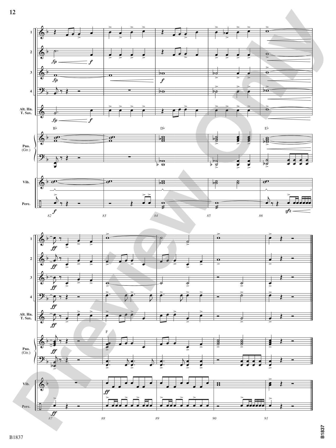 Epic Venture: Flexible Band/String Ensemble Score & Parts