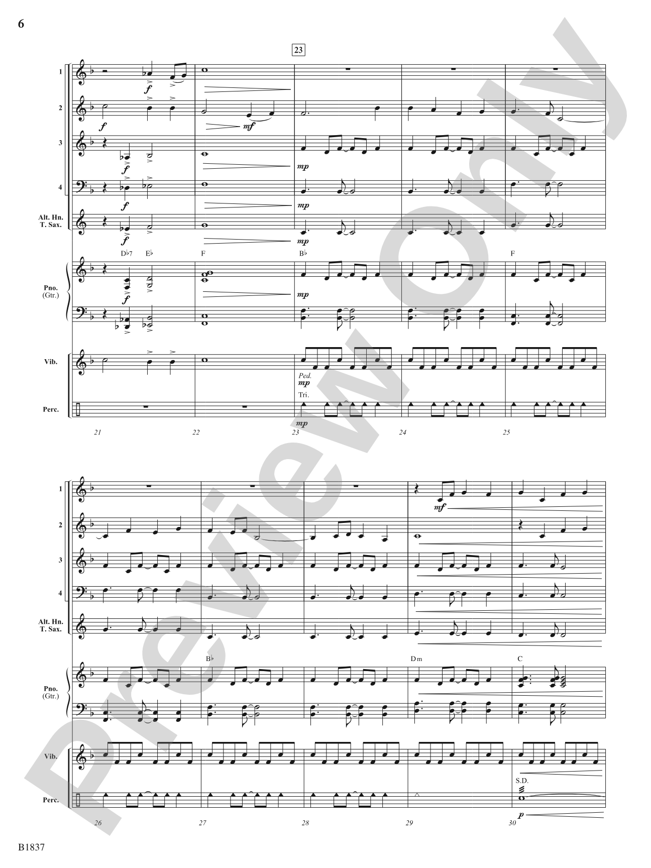 Epic Venture: Flexible Band/String Ensemble Score & Parts