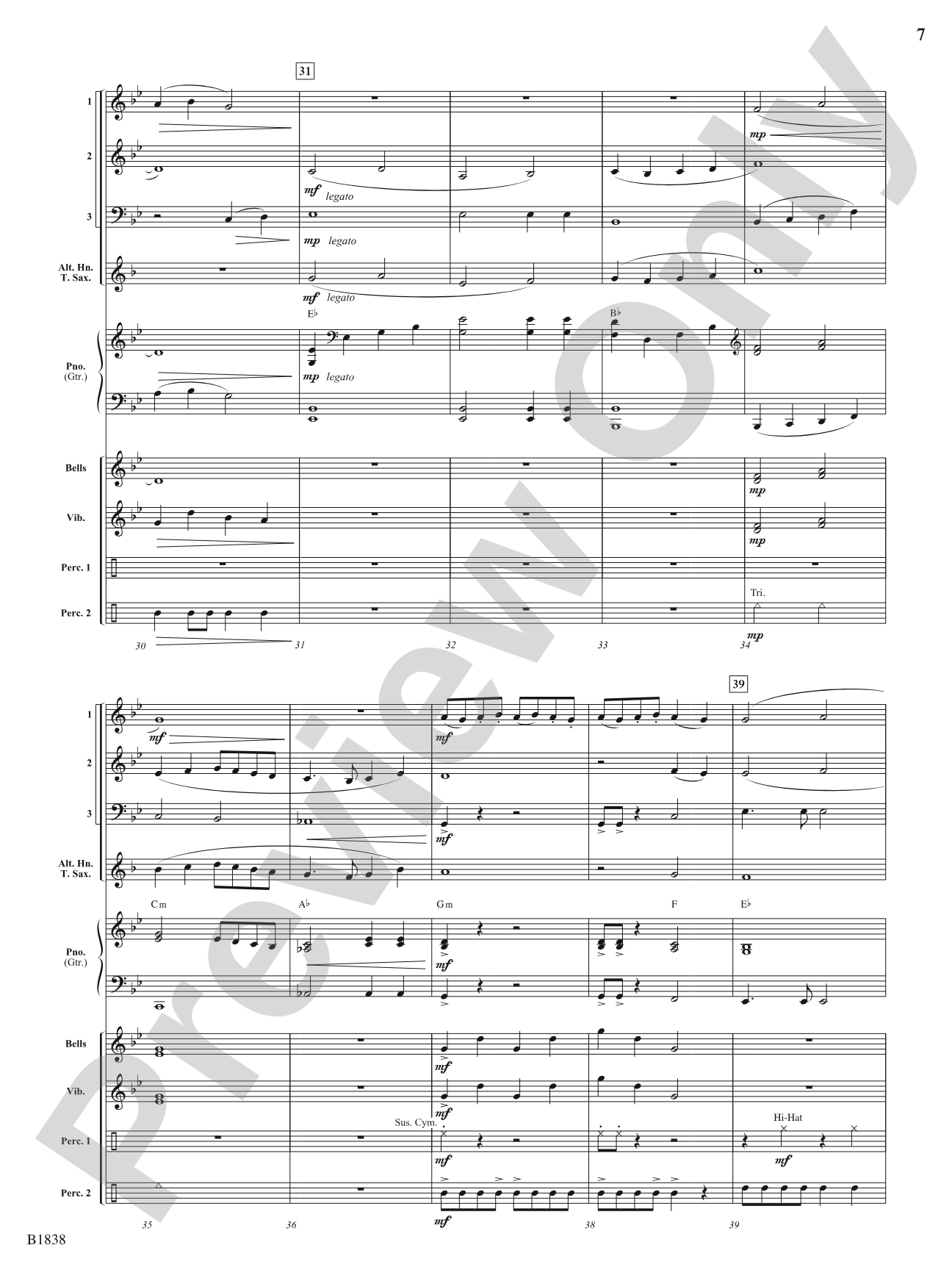 Lost Woods Fantasy: Flexible Band/String Ensemble Score & Parts