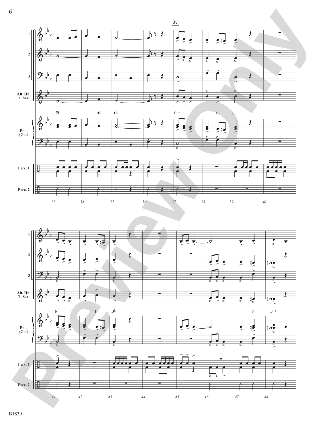 Union March: Flexible Band/String Ensemble Score & Parts