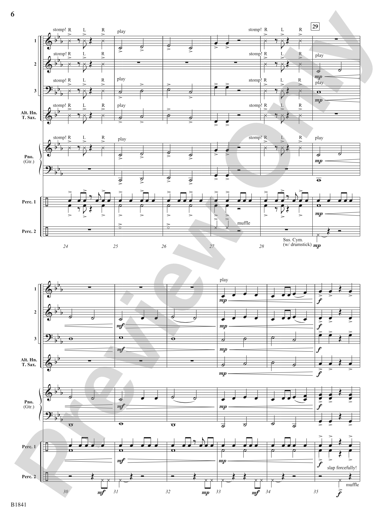 Chorale and Mystic Chant: Flexible Band/String Ensemble Score & Parts