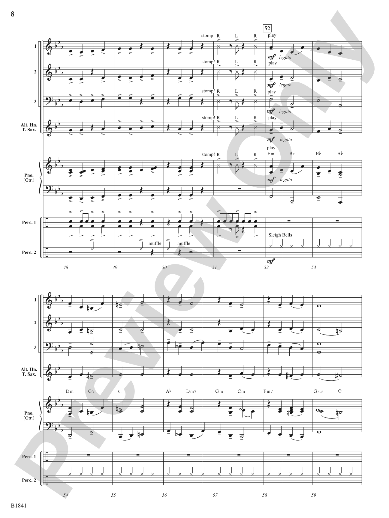 Chorale and Mystic Chant: Flexible Band/String Ensemble Score & Parts