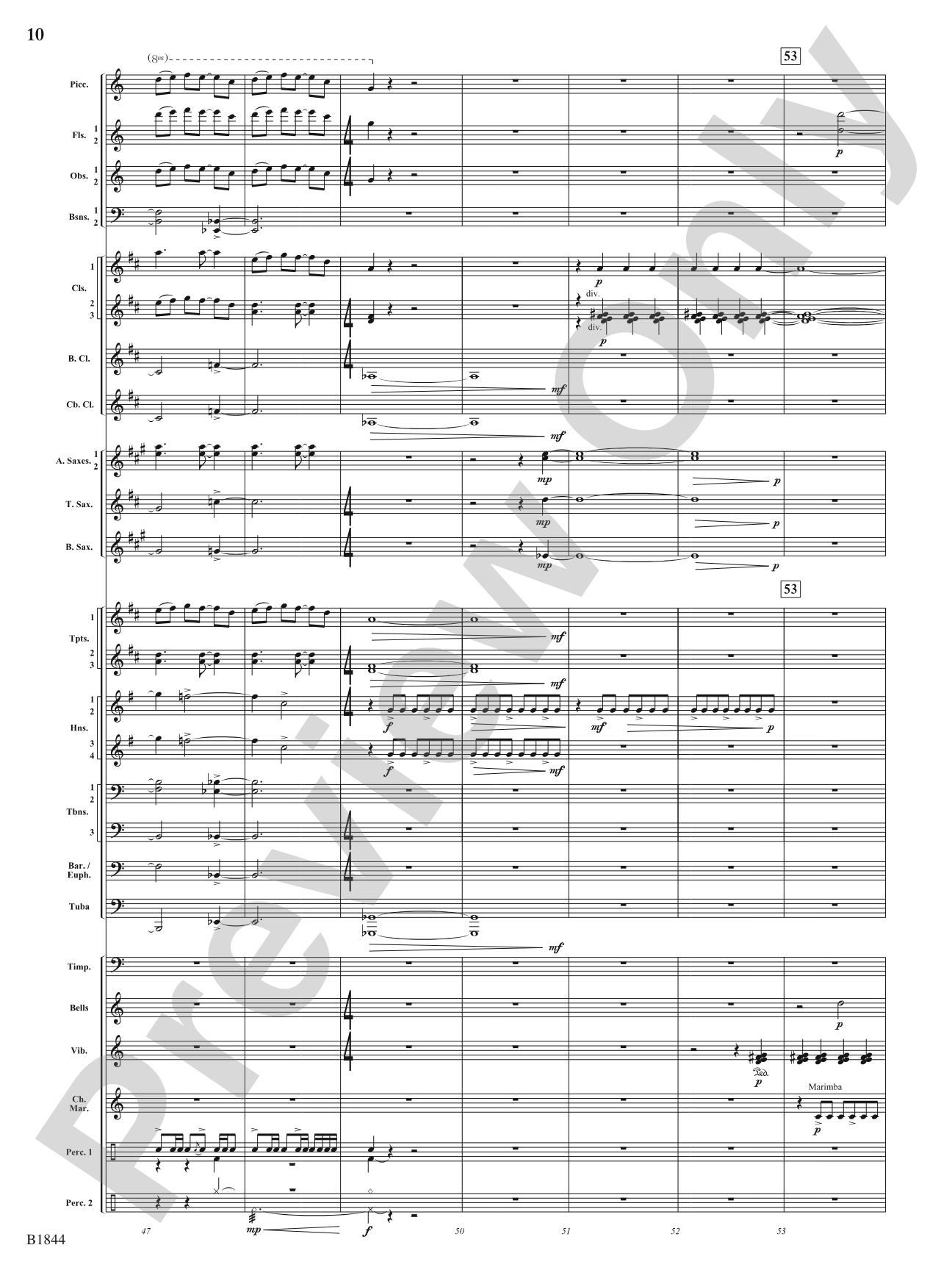 Centennium: Concert Band Conductor Score & Parts