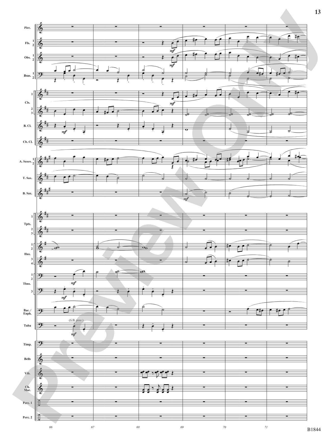 Centennium: Concert Band Conductor Score & Parts