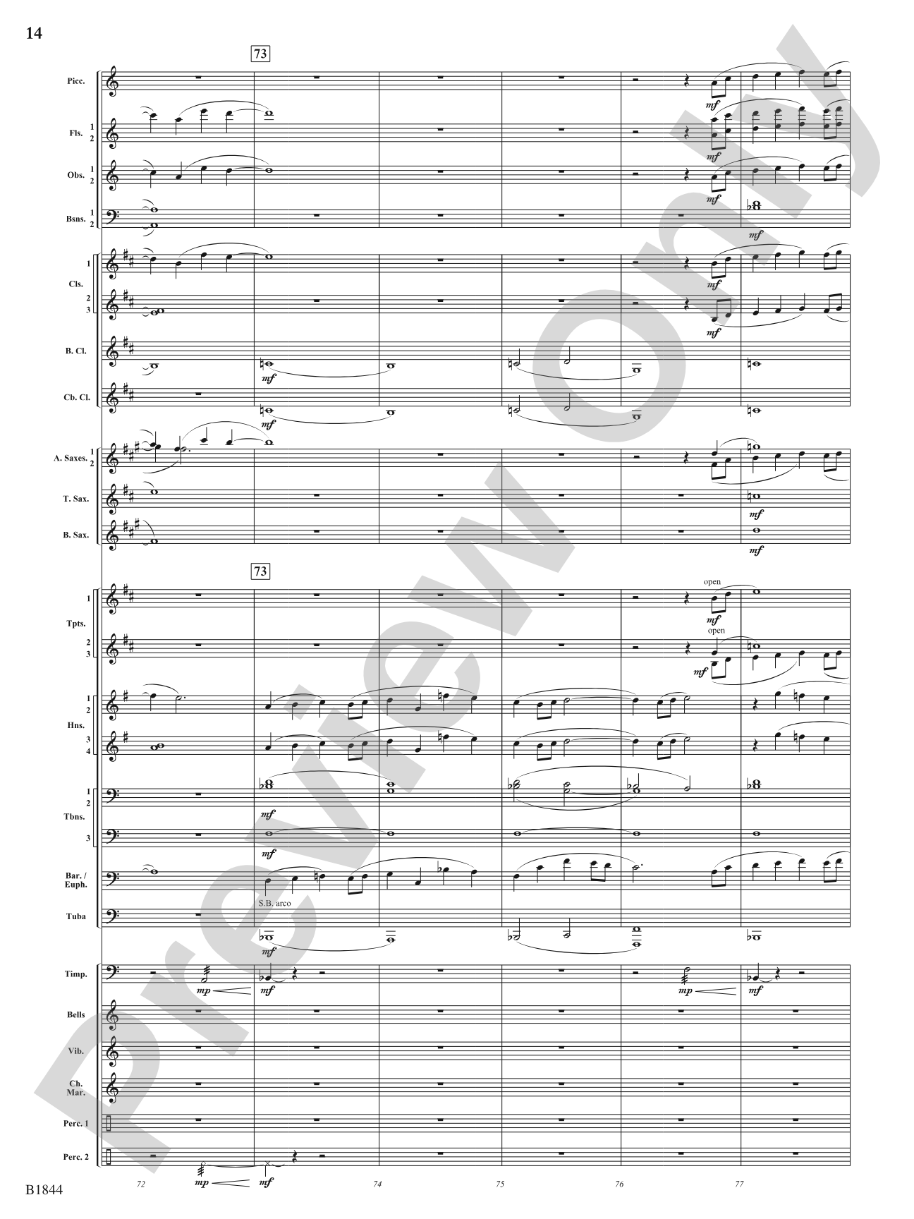 Centennium: Concert Band Conductor Score & Parts