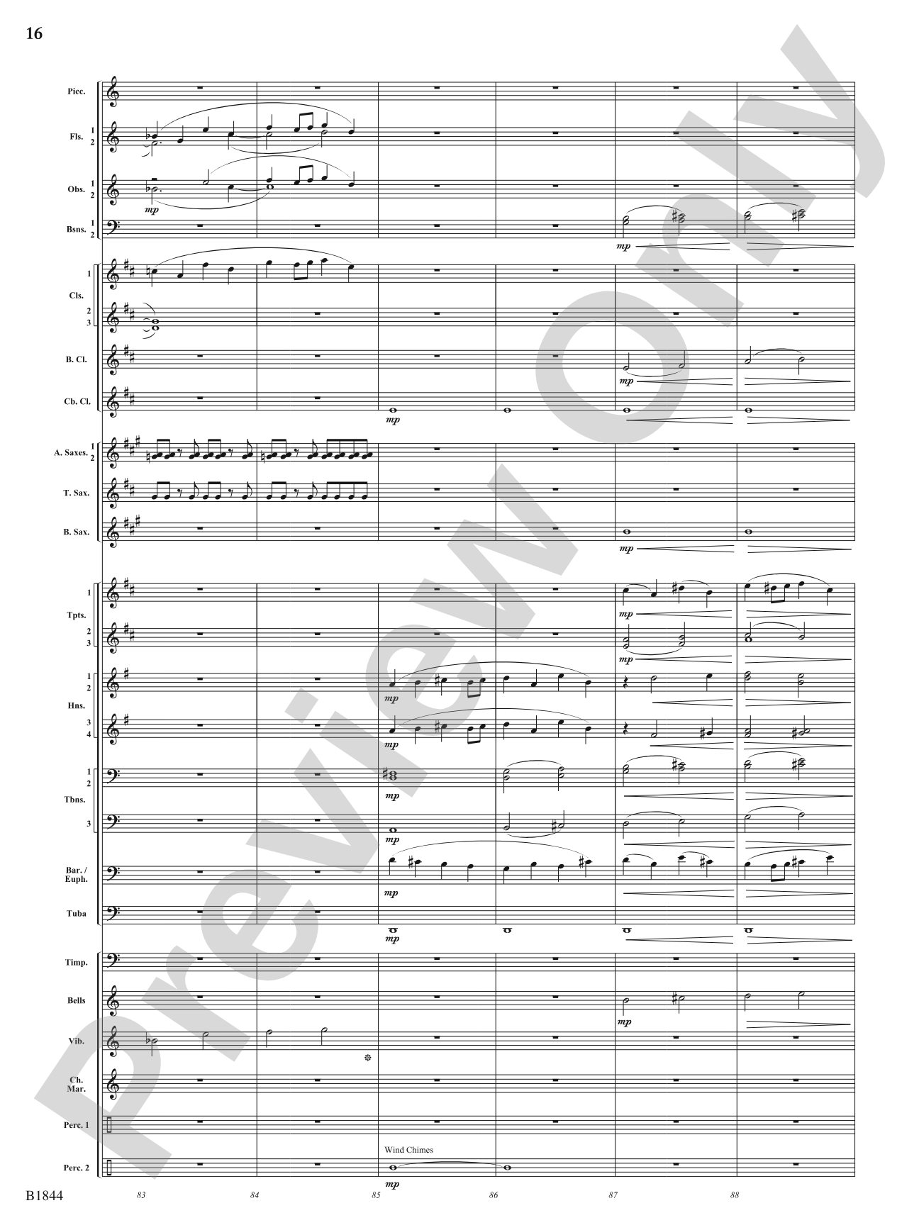 Centennium: Concert Band Conductor Score & Parts