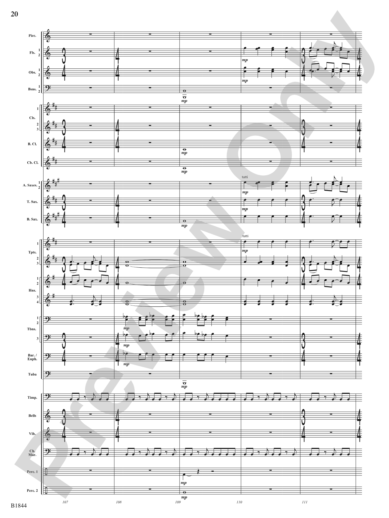 Centennium: Concert Band Conductor Score & Parts