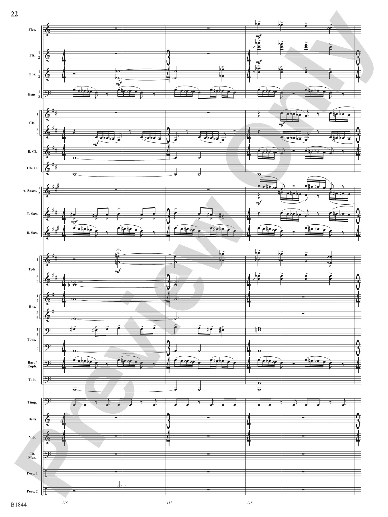 Centennium: Concert Band Conductor Score & Parts