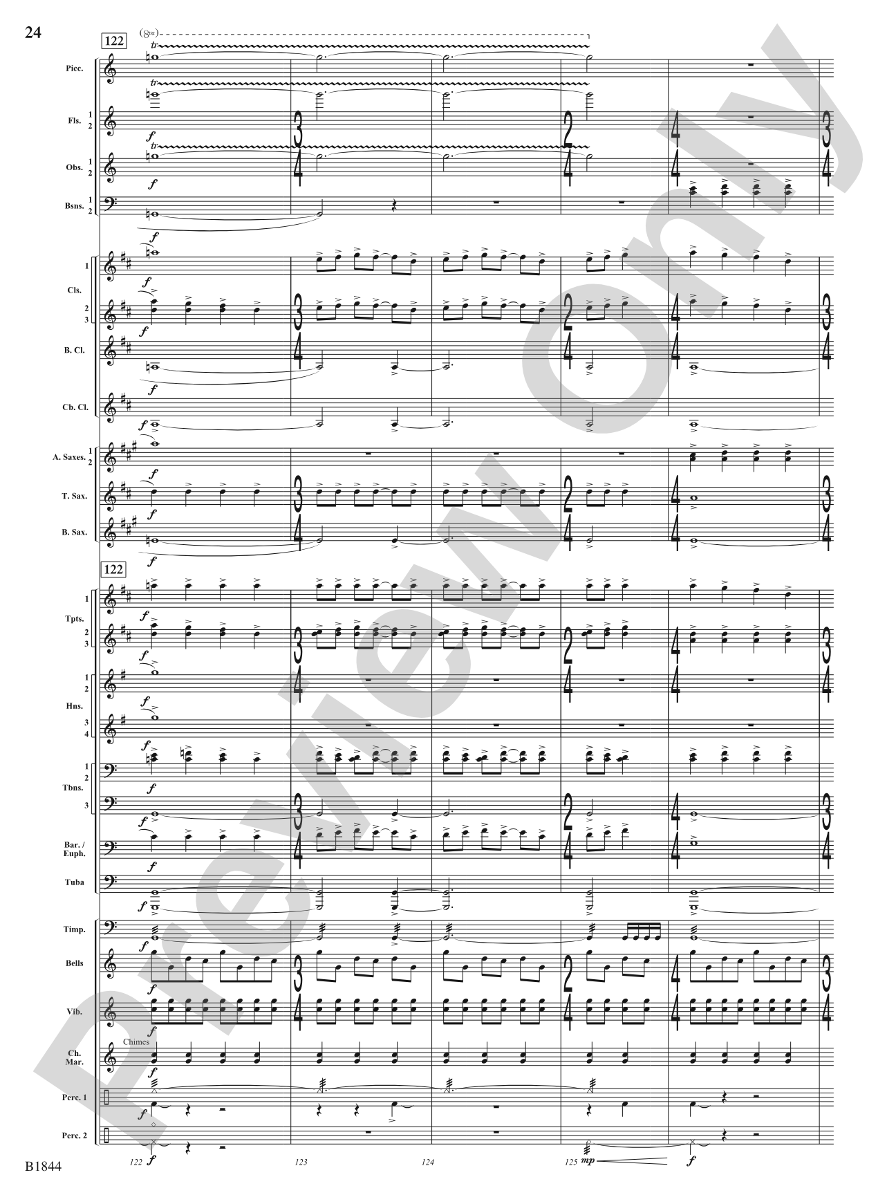 Centennium: Concert Band Conductor Score & Parts