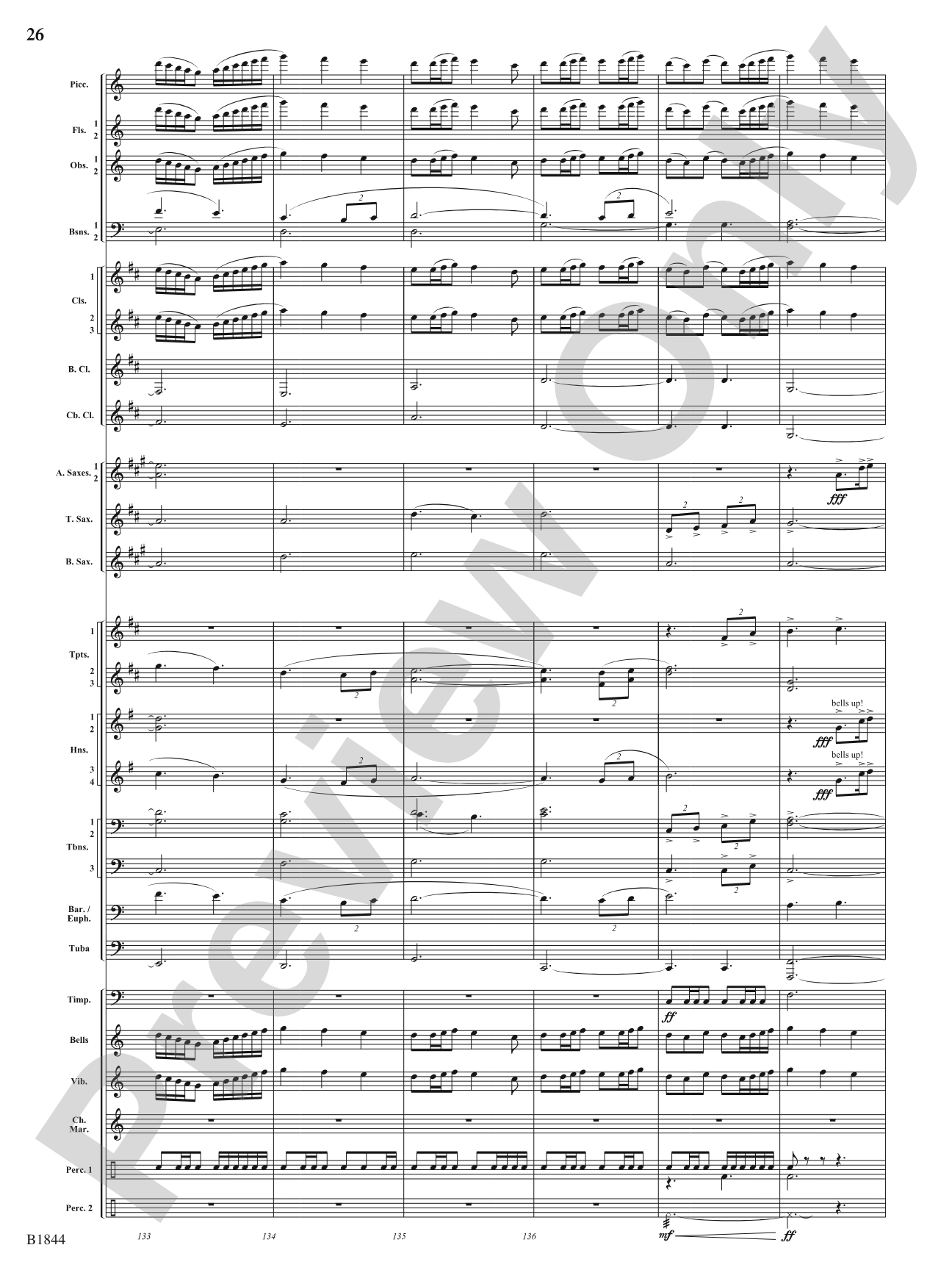 Centennium: Concert Band Conductor Score & Parts