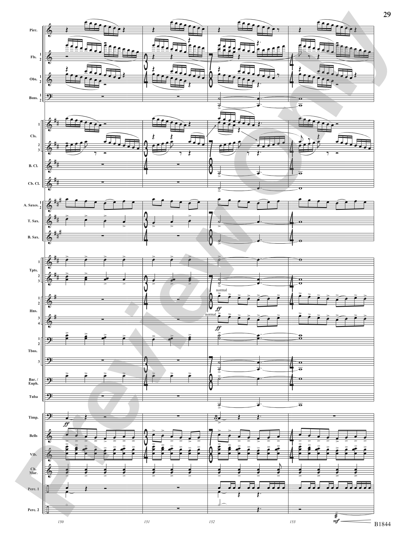 Centennium: Concert Band Conductor Score & Parts