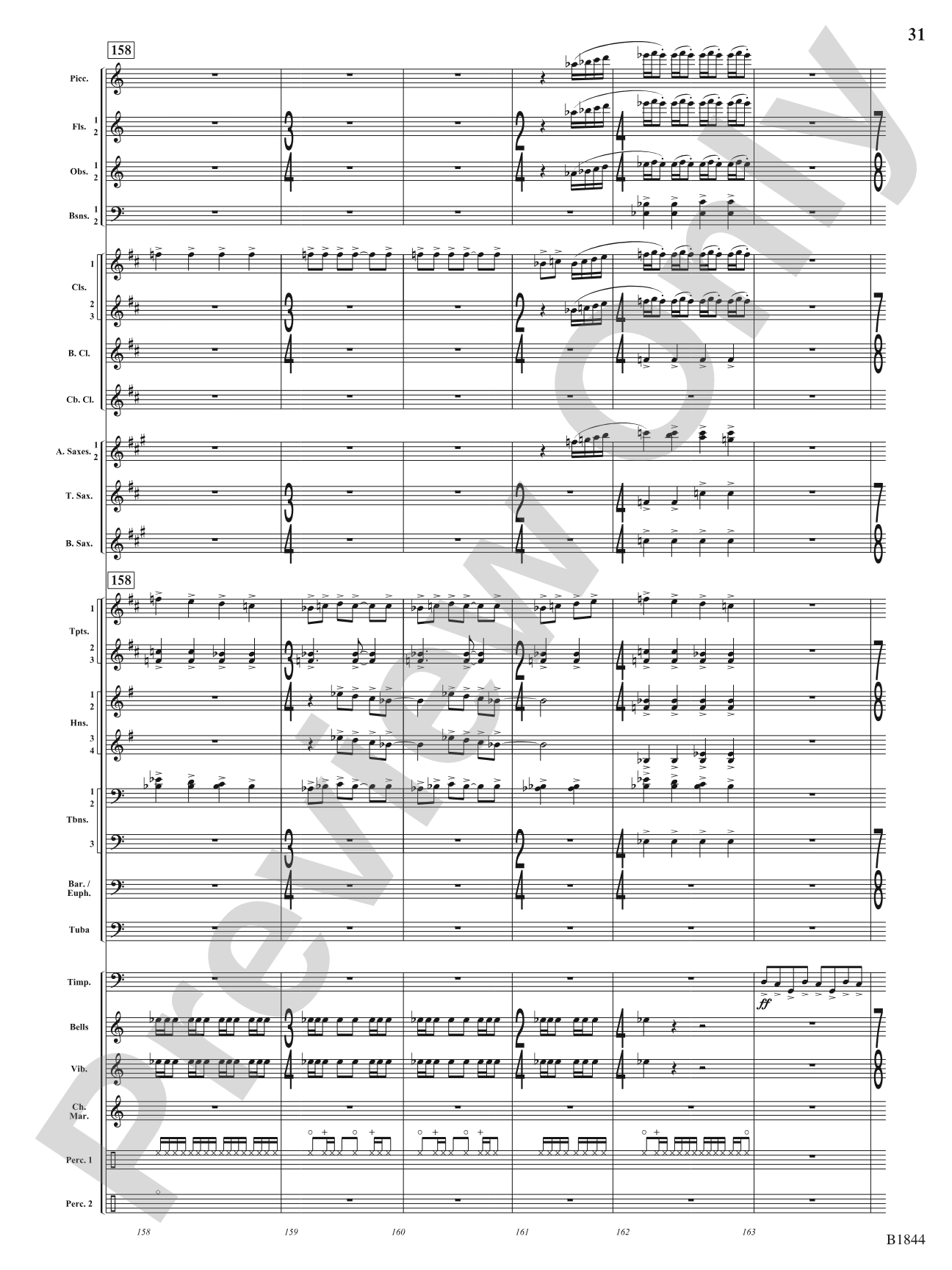 Centennium: Concert Band Conductor Score & Parts