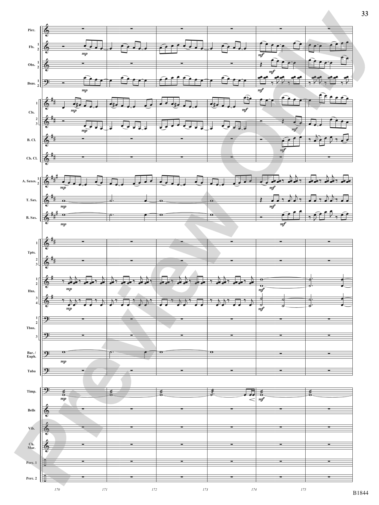 Centennium: Concert Band Conductor Score & Parts
