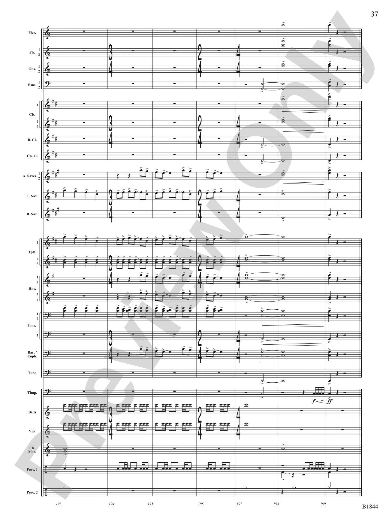 Centennium: Concert Band Conductor Score & Parts