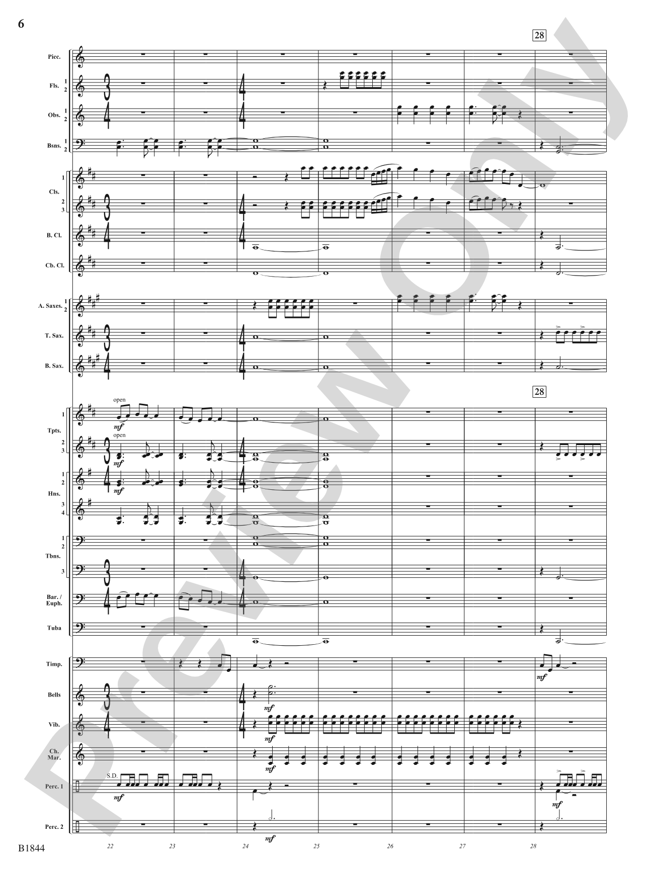 Centennium: Concert Band Conductor Score & Parts