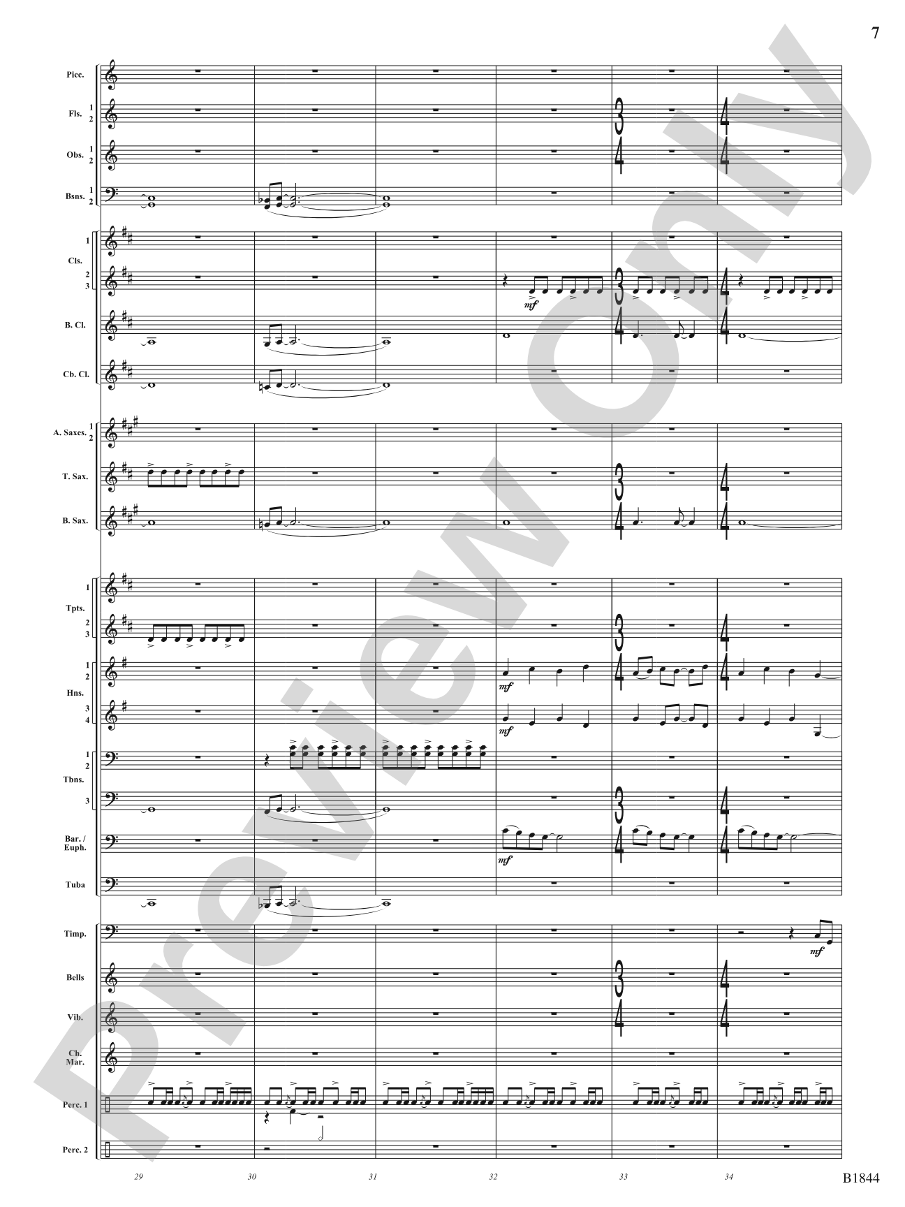 Centennium: Concert Band Conductor Score & Parts
