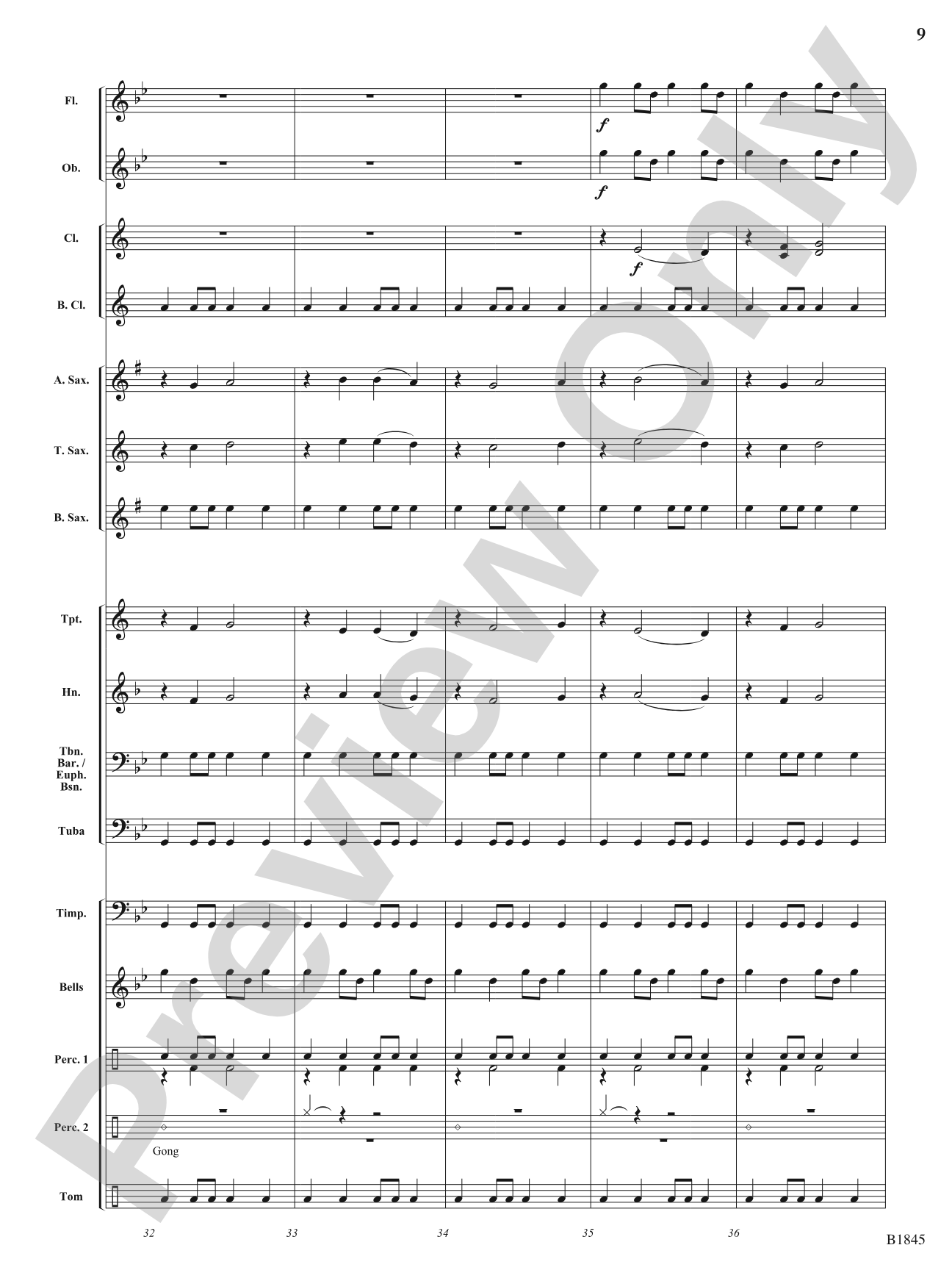 Deimos (Bringer of Terror): Concert Band Conductor Score & Parts