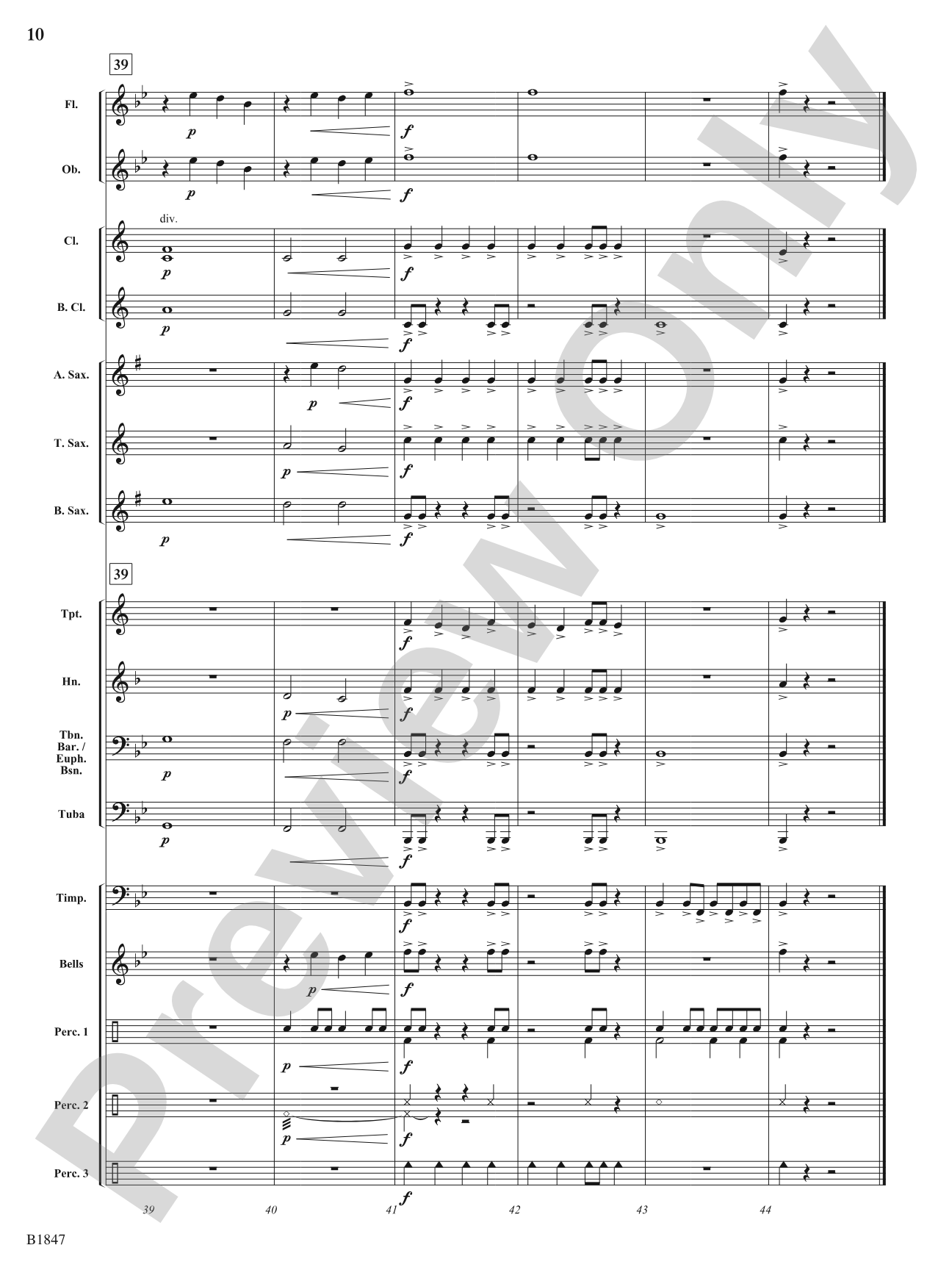 Wings to the Mind: Concert Band Conductor Score & Parts