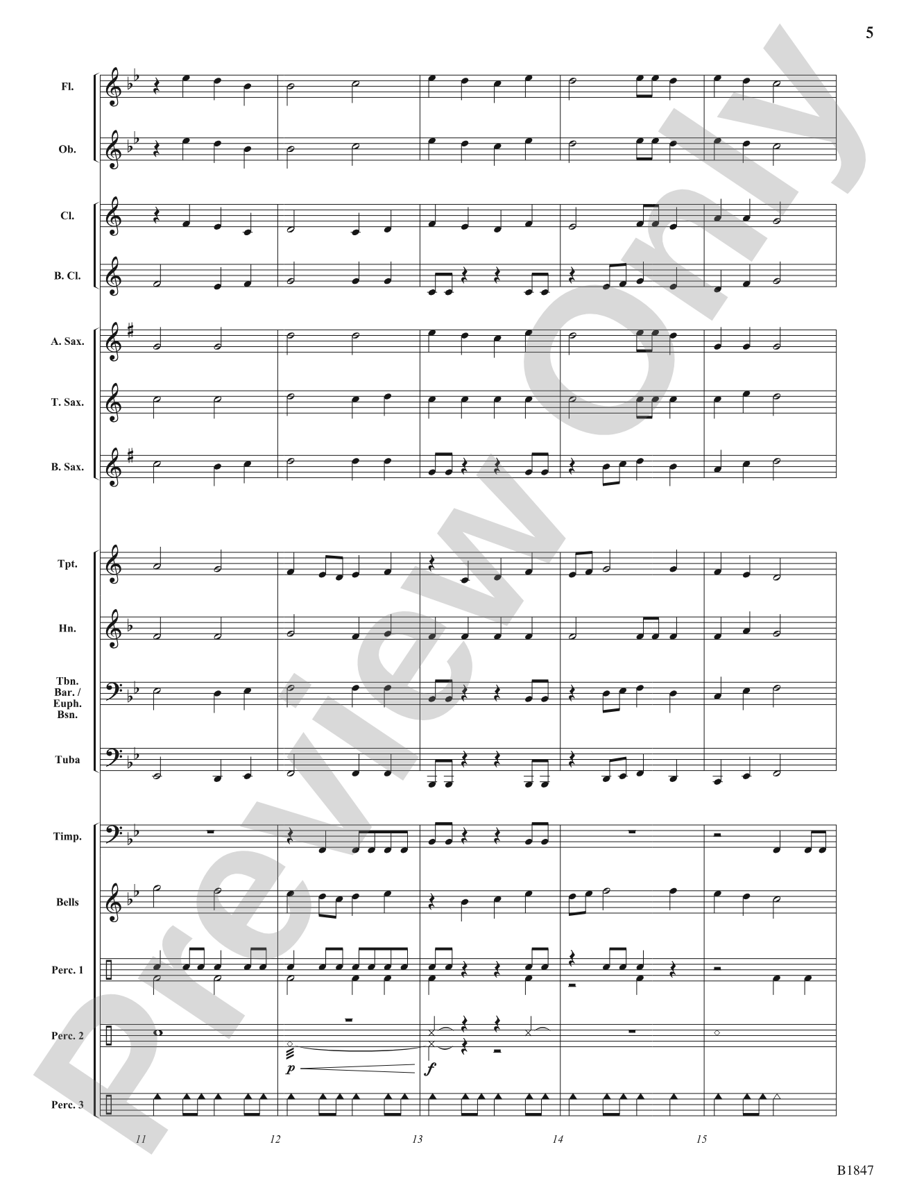 Wings to the Mind: Concert Band Conductor Score & Parts
