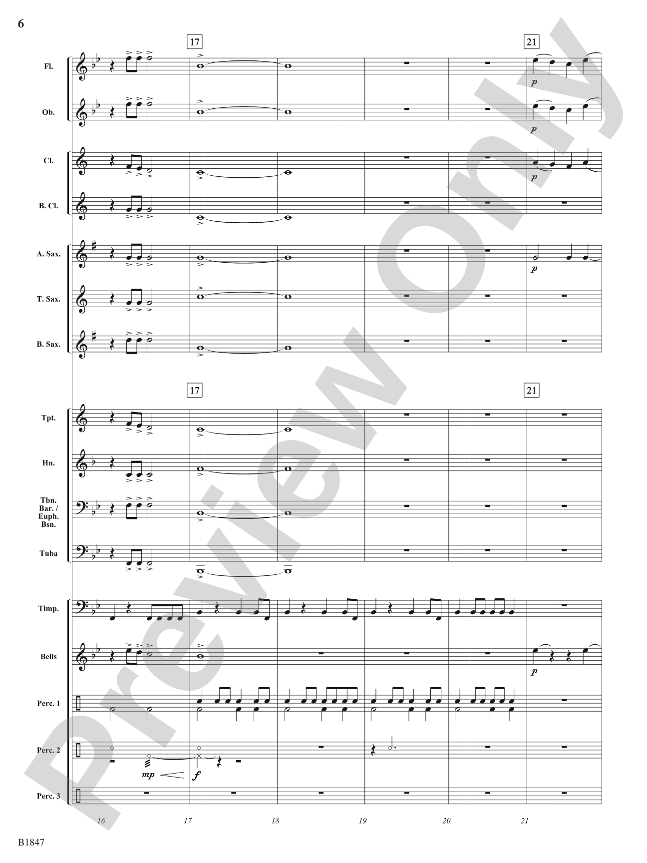 Wings to the Mind: Concert Band Conductor Score & Parts