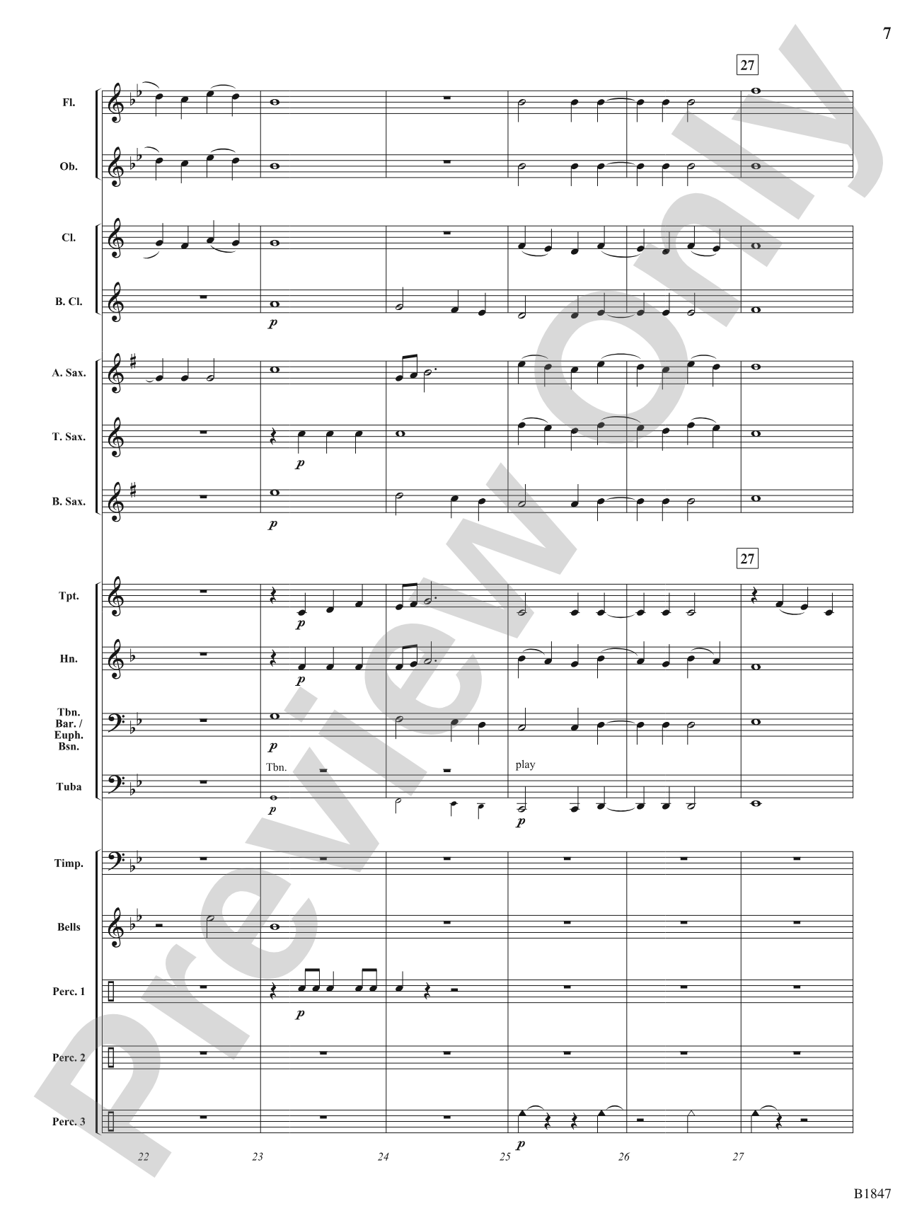 Wings to the Mind: Concert Band Conductor Score & Parts