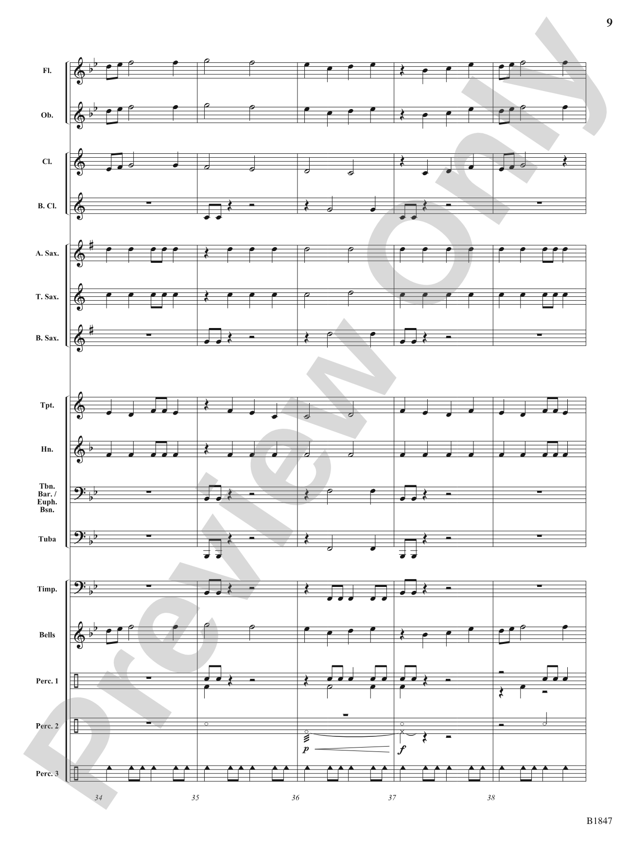 Wings to the Mind: Concert Band Conductor Score & Parts