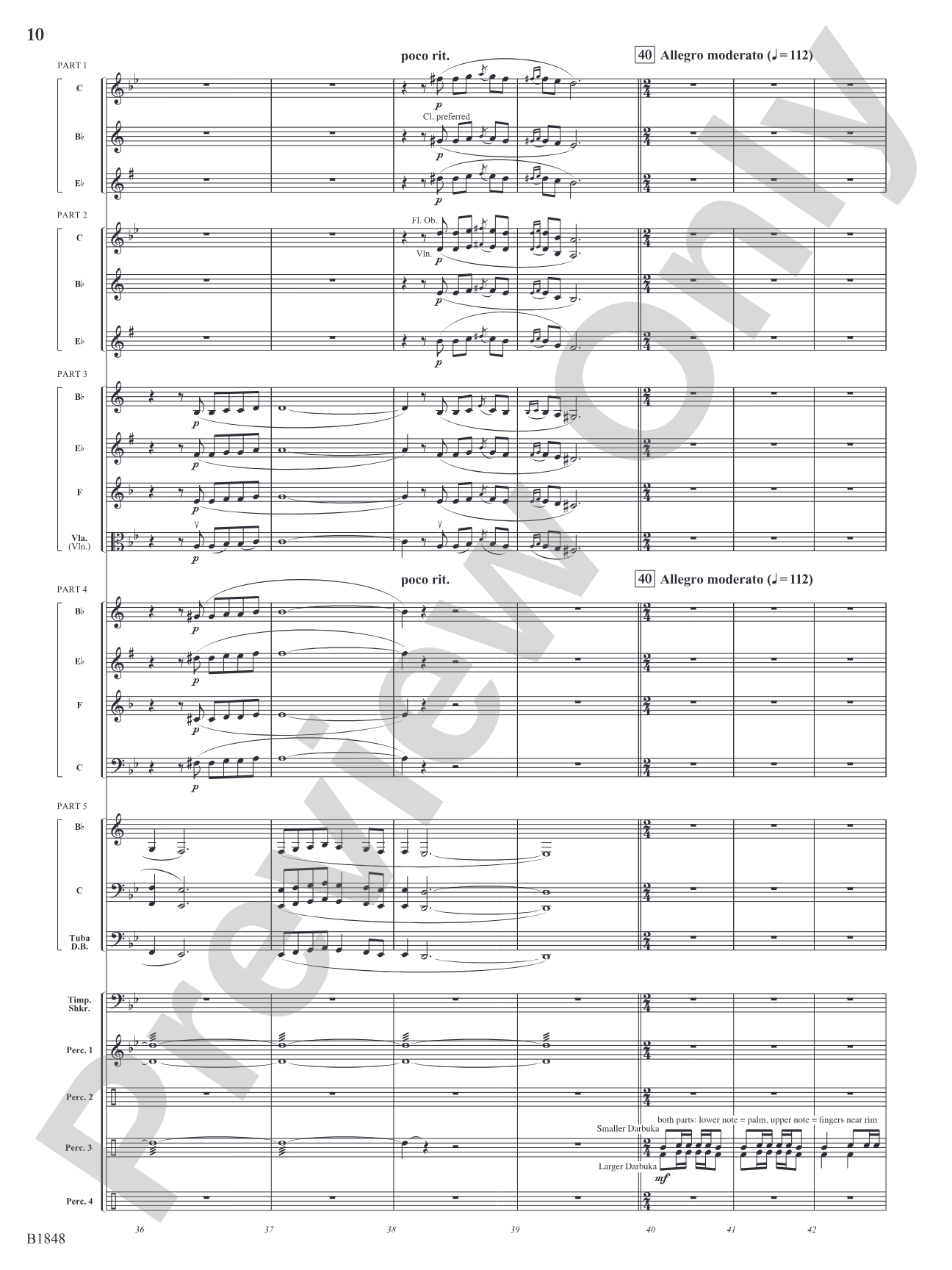 Arabian Dances: Flexible Band/String Ensemble Score & Parts