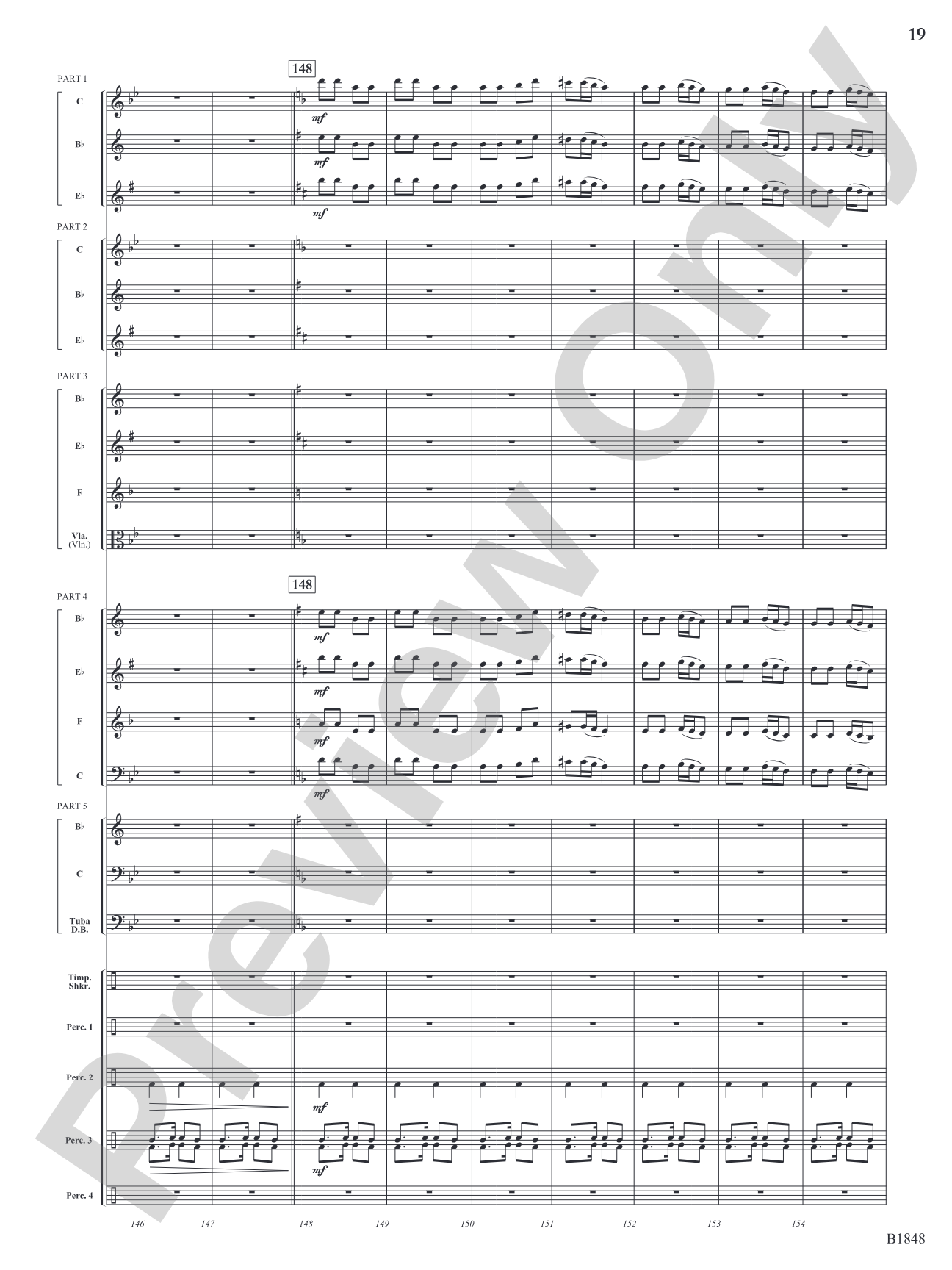 Arabian Dances: Flexible Band/String Ensemble Score & Parts