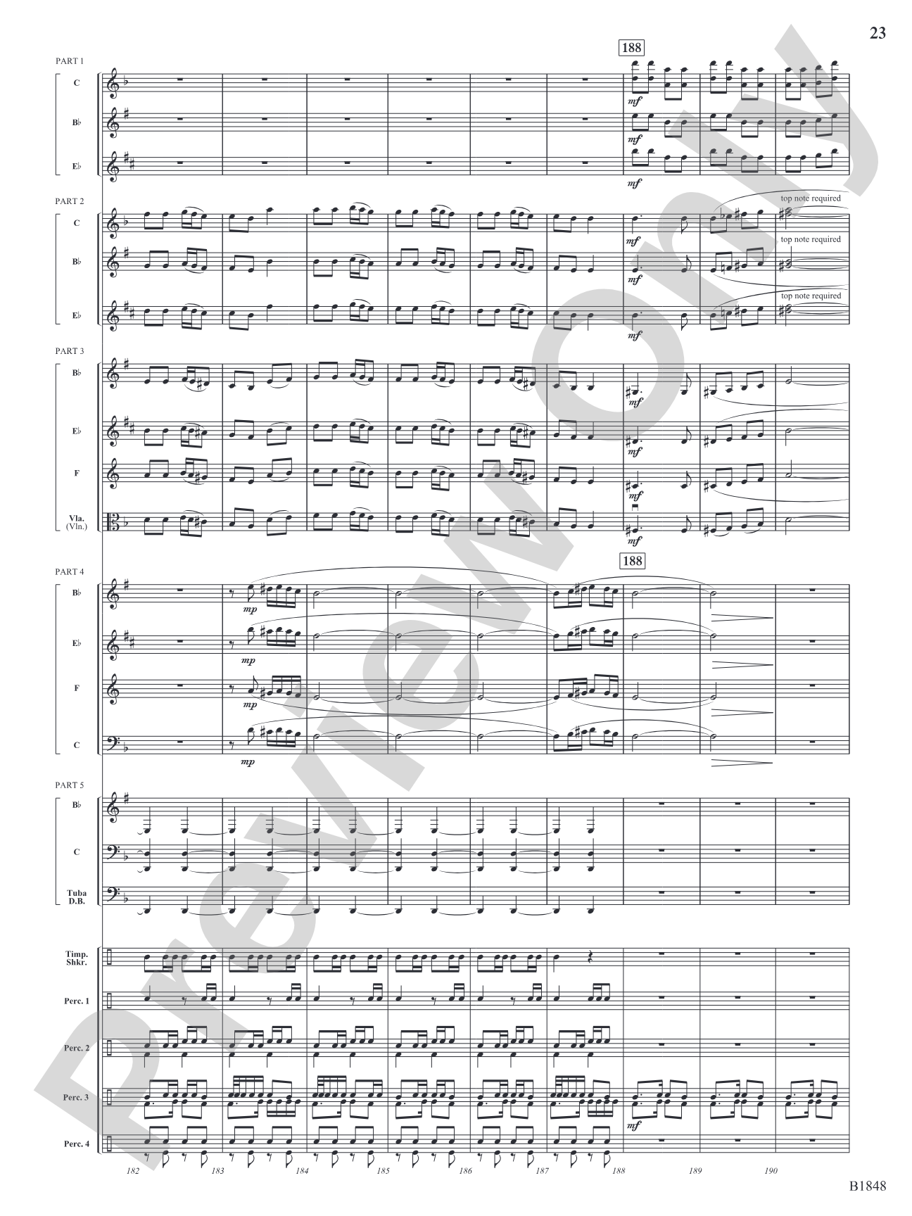 Arabian Dances: Flexible Band/String Ensemble Score & Parts